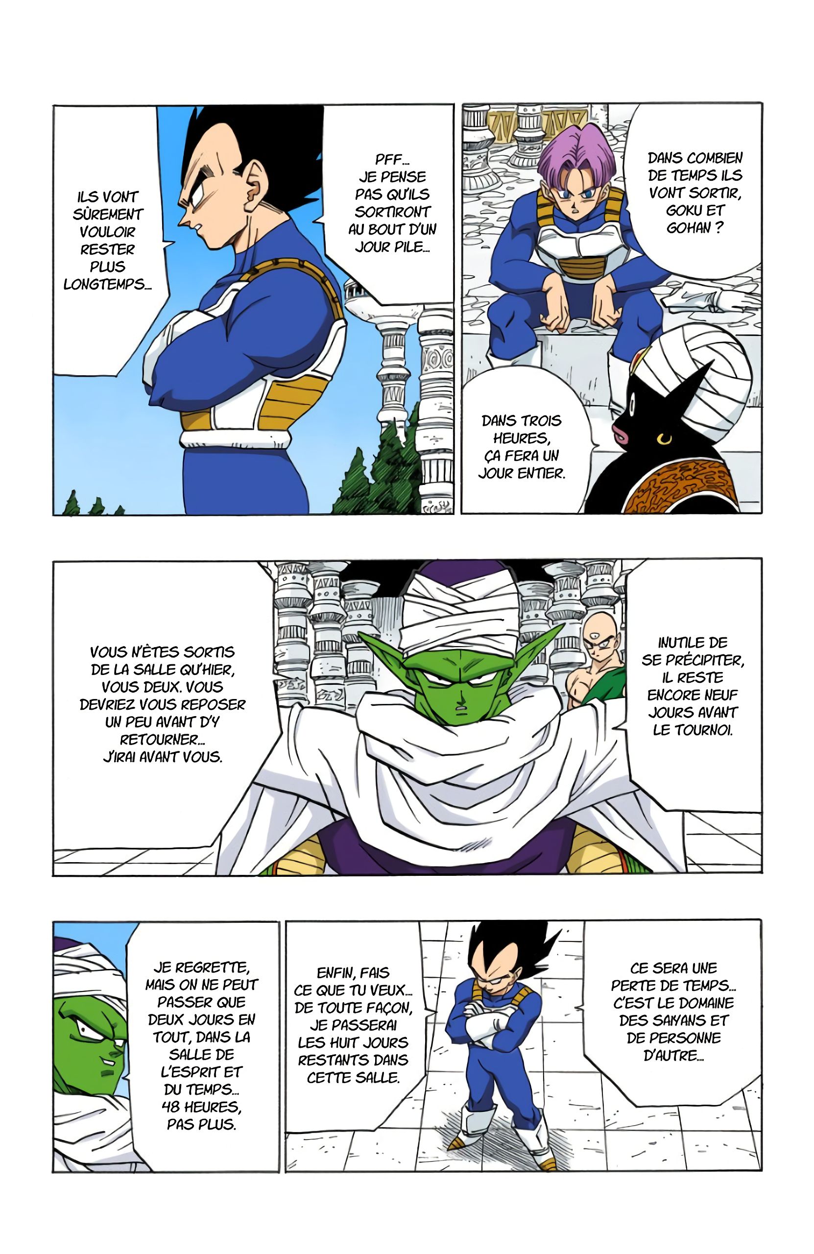 Chapitre 390 — Gokû et Gohan sortent déjà — page 3