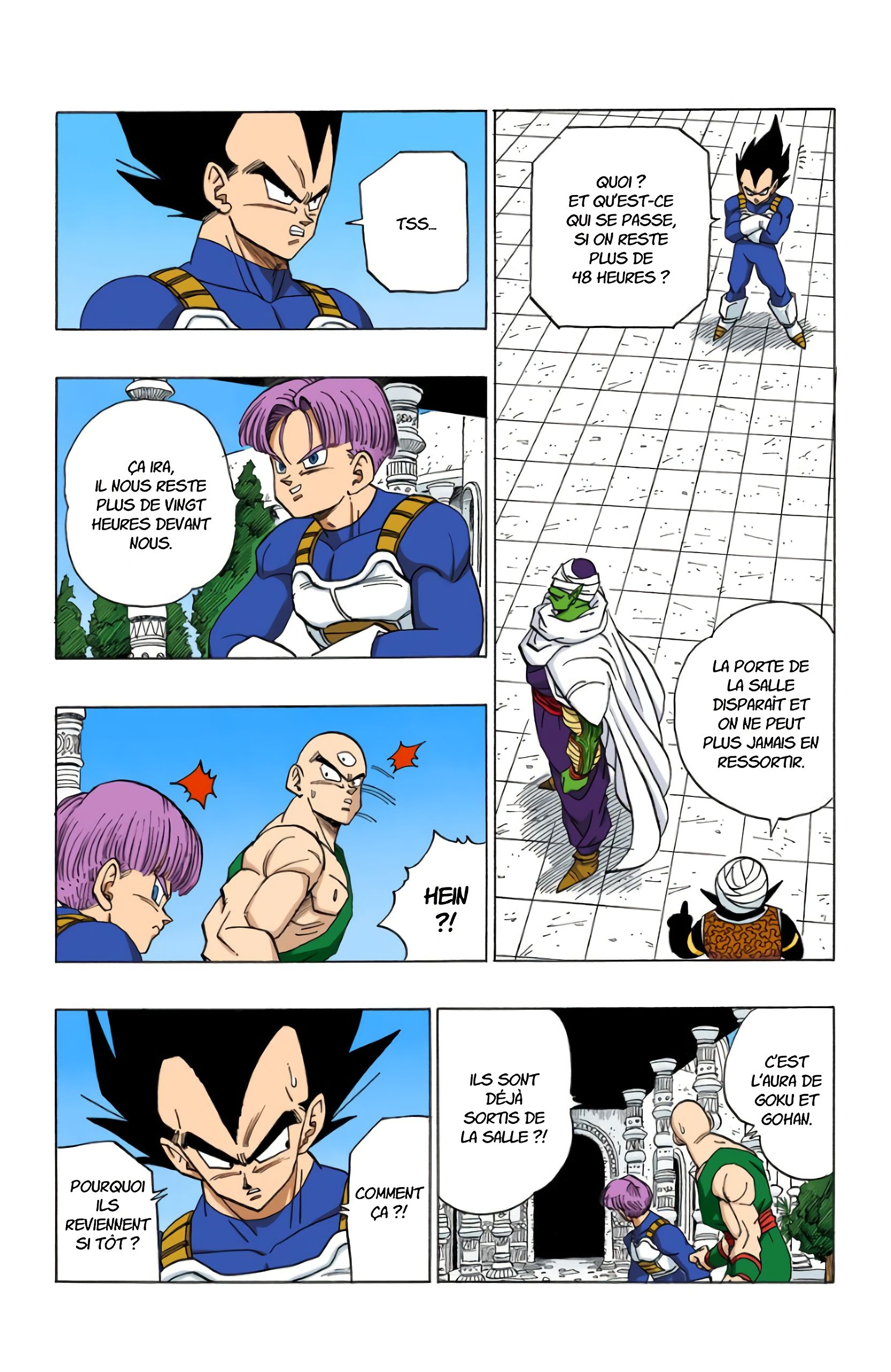 Chapitre 390 — Gokû et Gohan sortent déjà — page 4