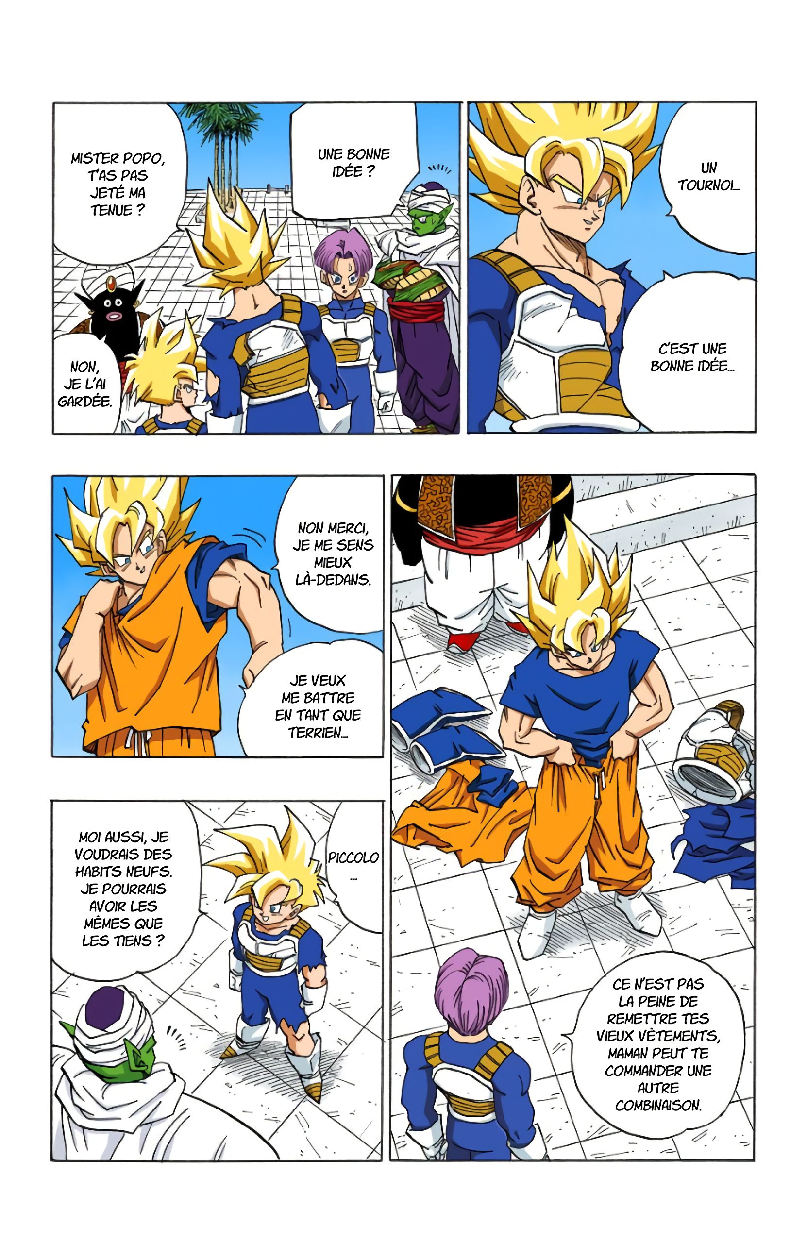 Chapitre 390 — Gokû et Gohan sortent déjà — page 8