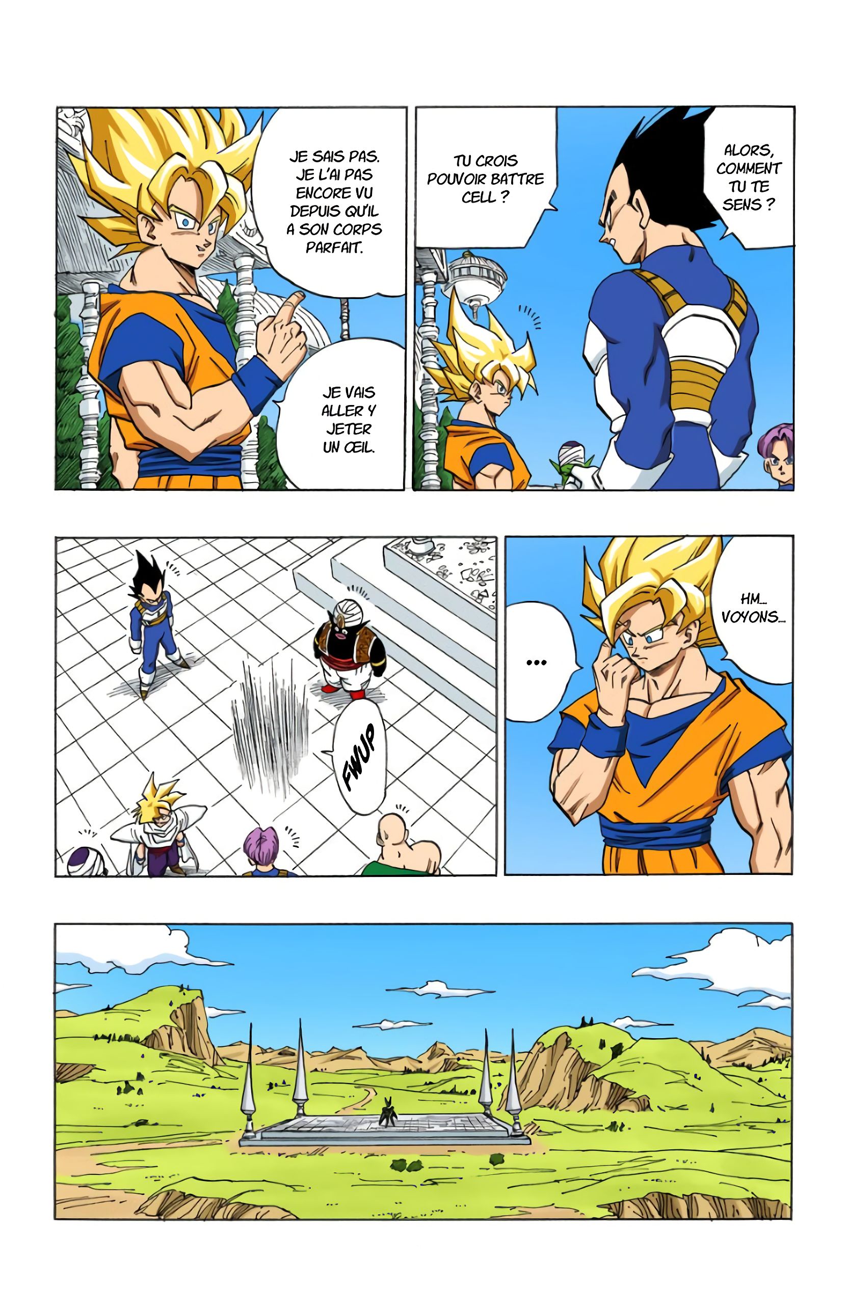 Chapitre 390 — Gokû et Gohan sortent déjà — page 10