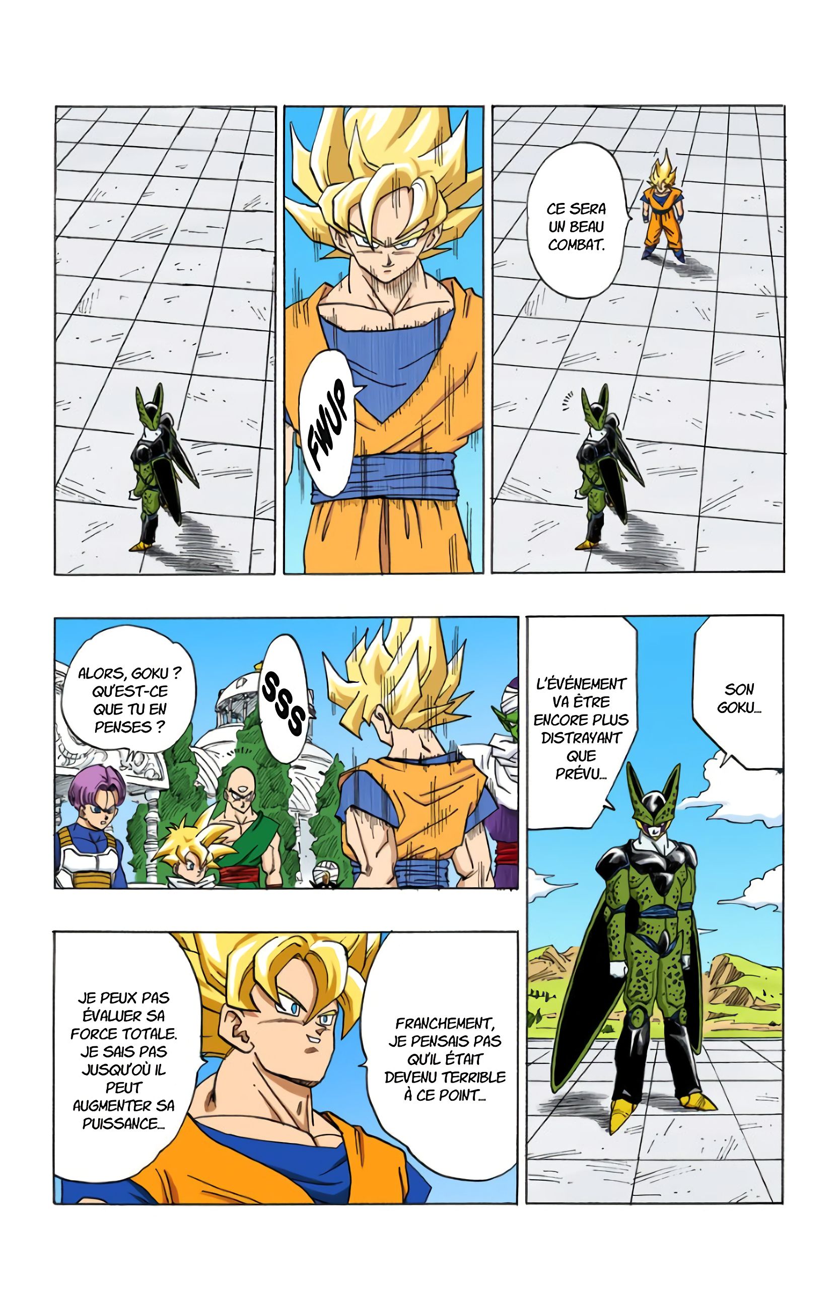 Chapitre 390 — Gokû et Gohan sortent déjà — page 14