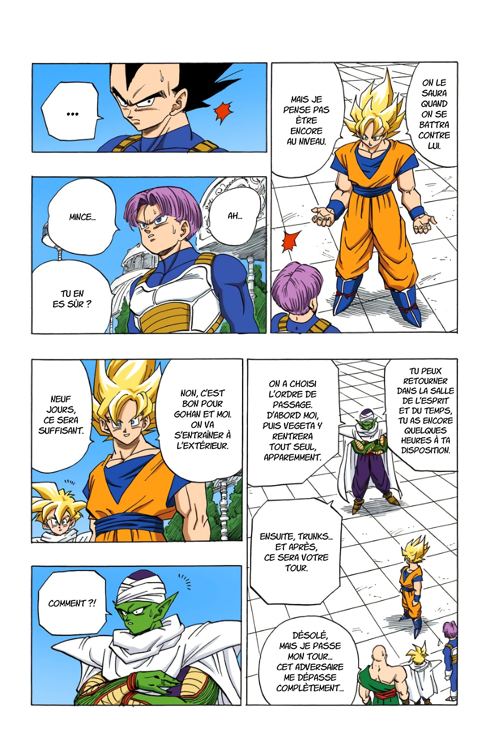 Chapitre 390 — Gokû et Gohan sortent déjà — page 15