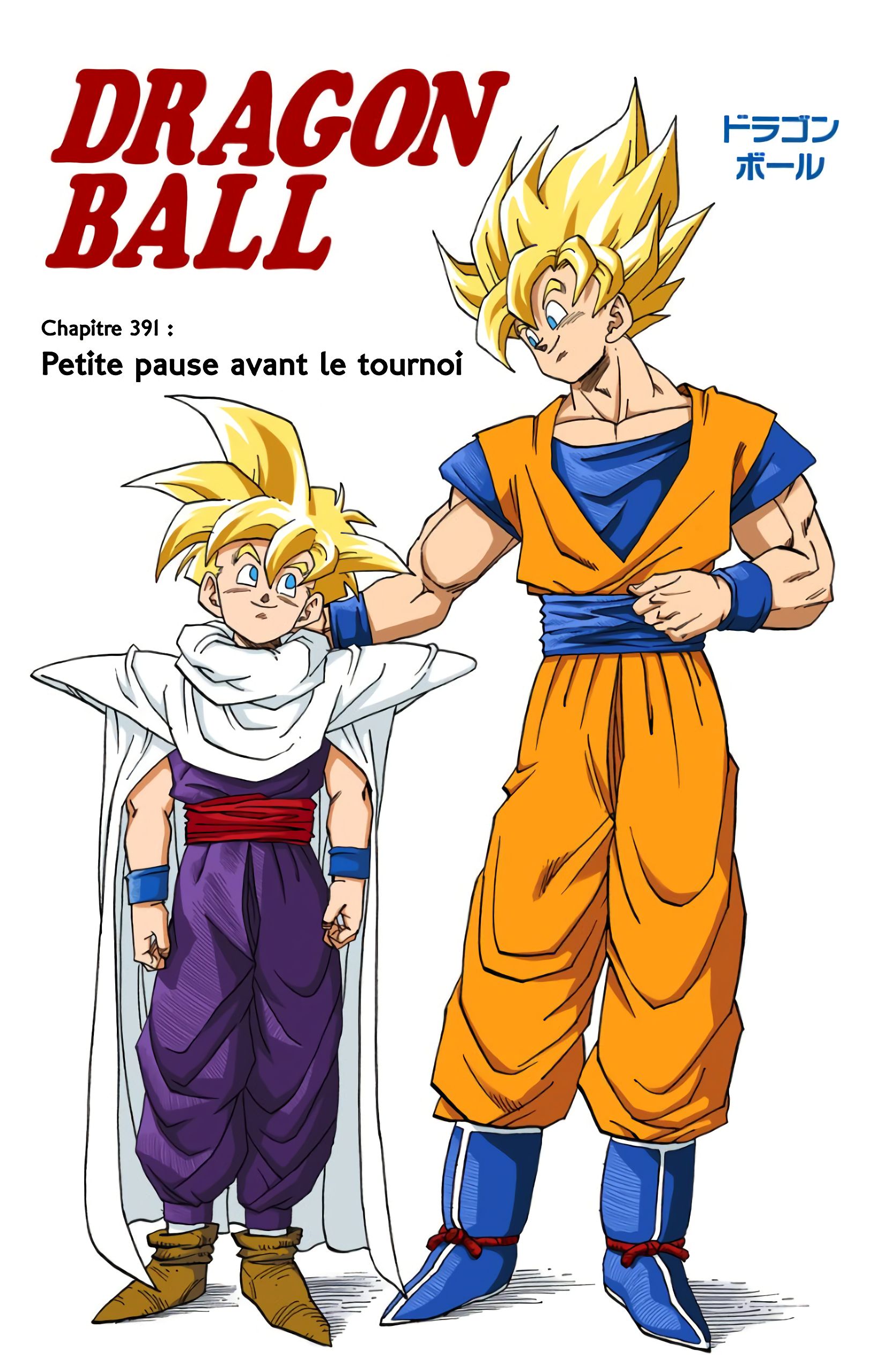 Chapitre 391 — Petite pause avant le tournoi — page 1