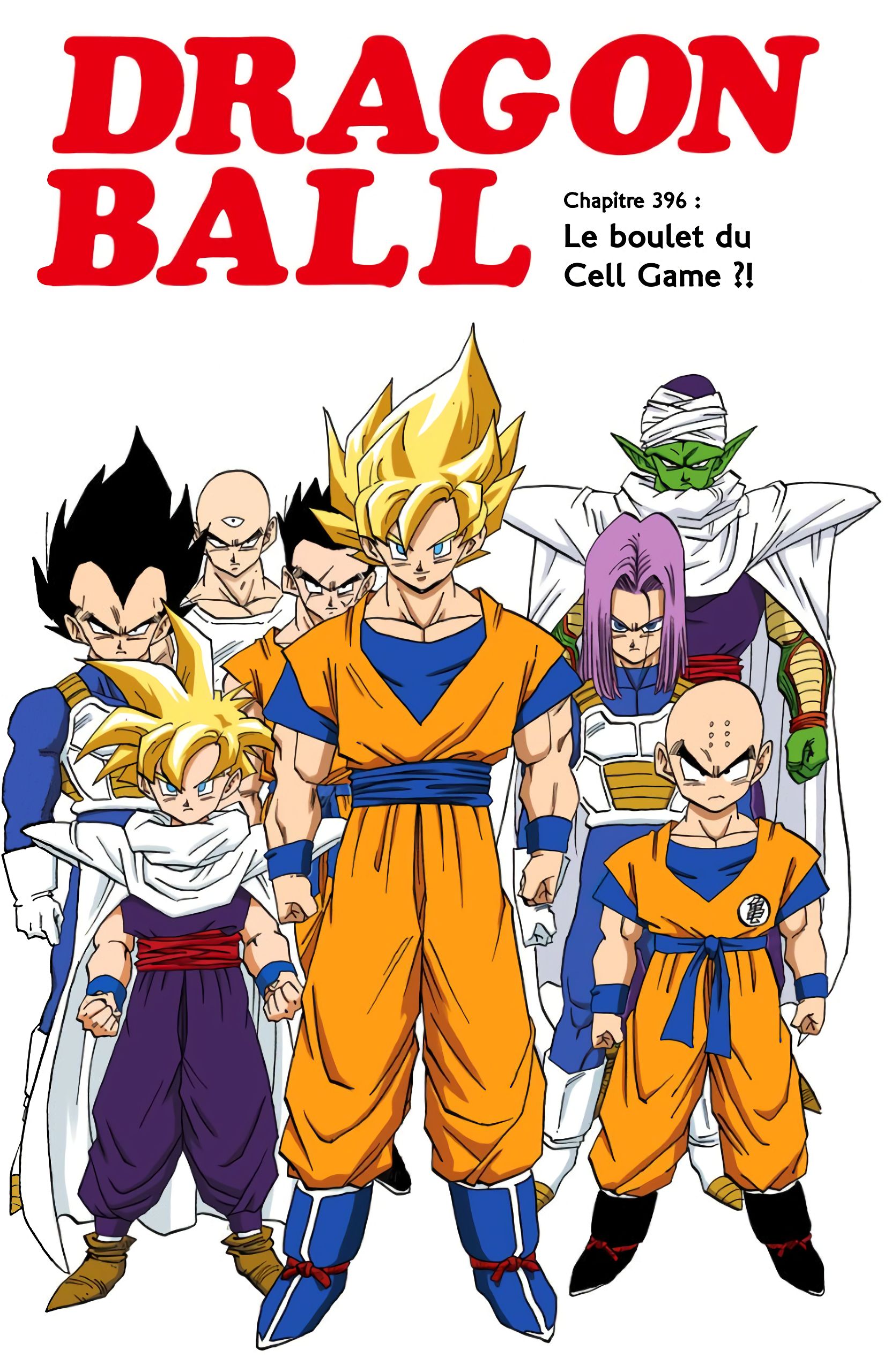 Chapitre 396 — Le boulet du Cell Game ?! — page 1