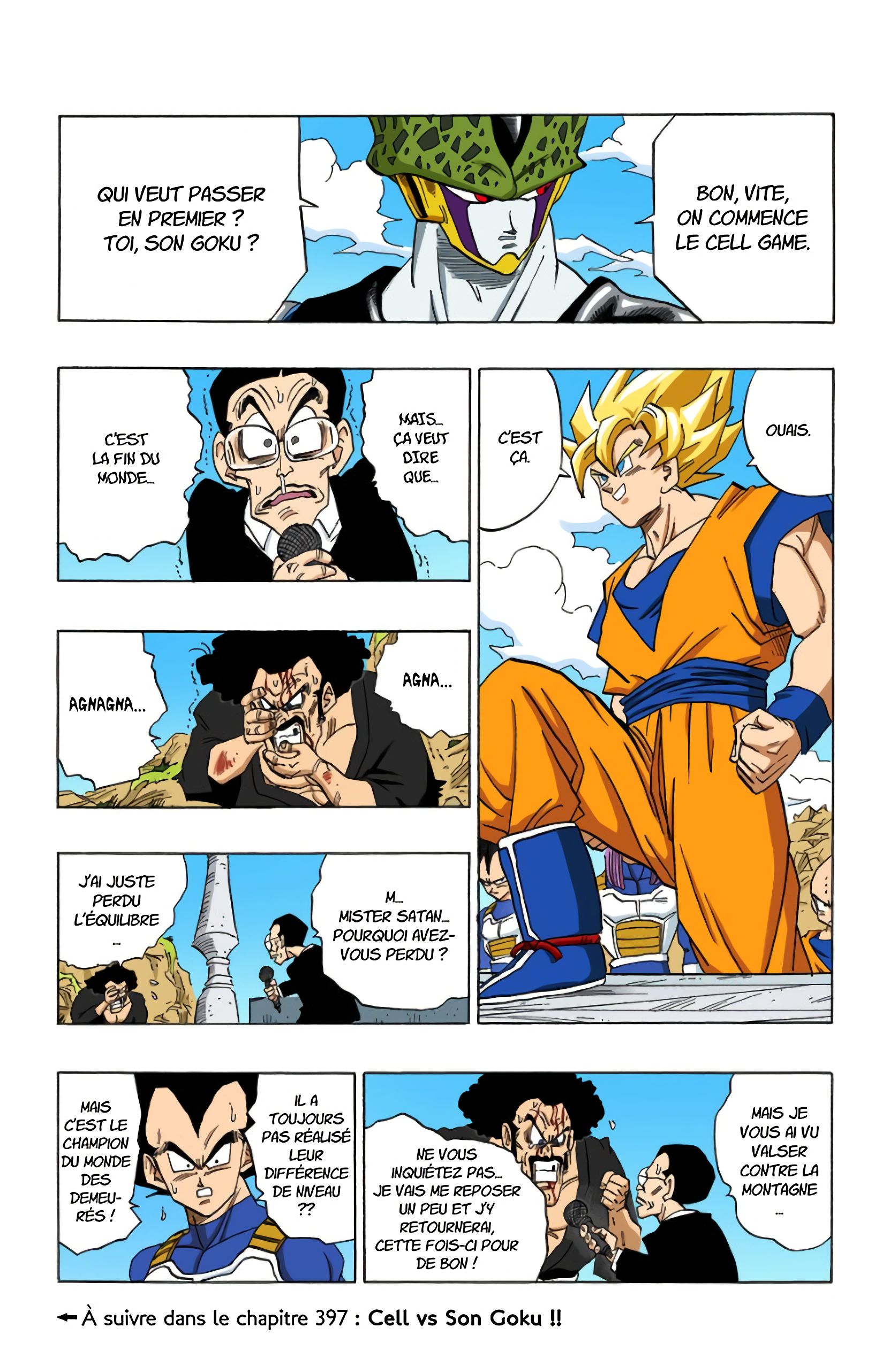 Chapitre 396 — Le boulet du Cell Game ?! — page 15