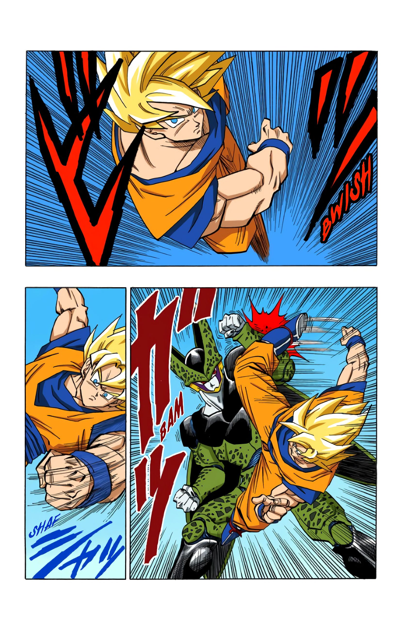 Chapitre 397 — Cell vs Son Gokû !! — page 7