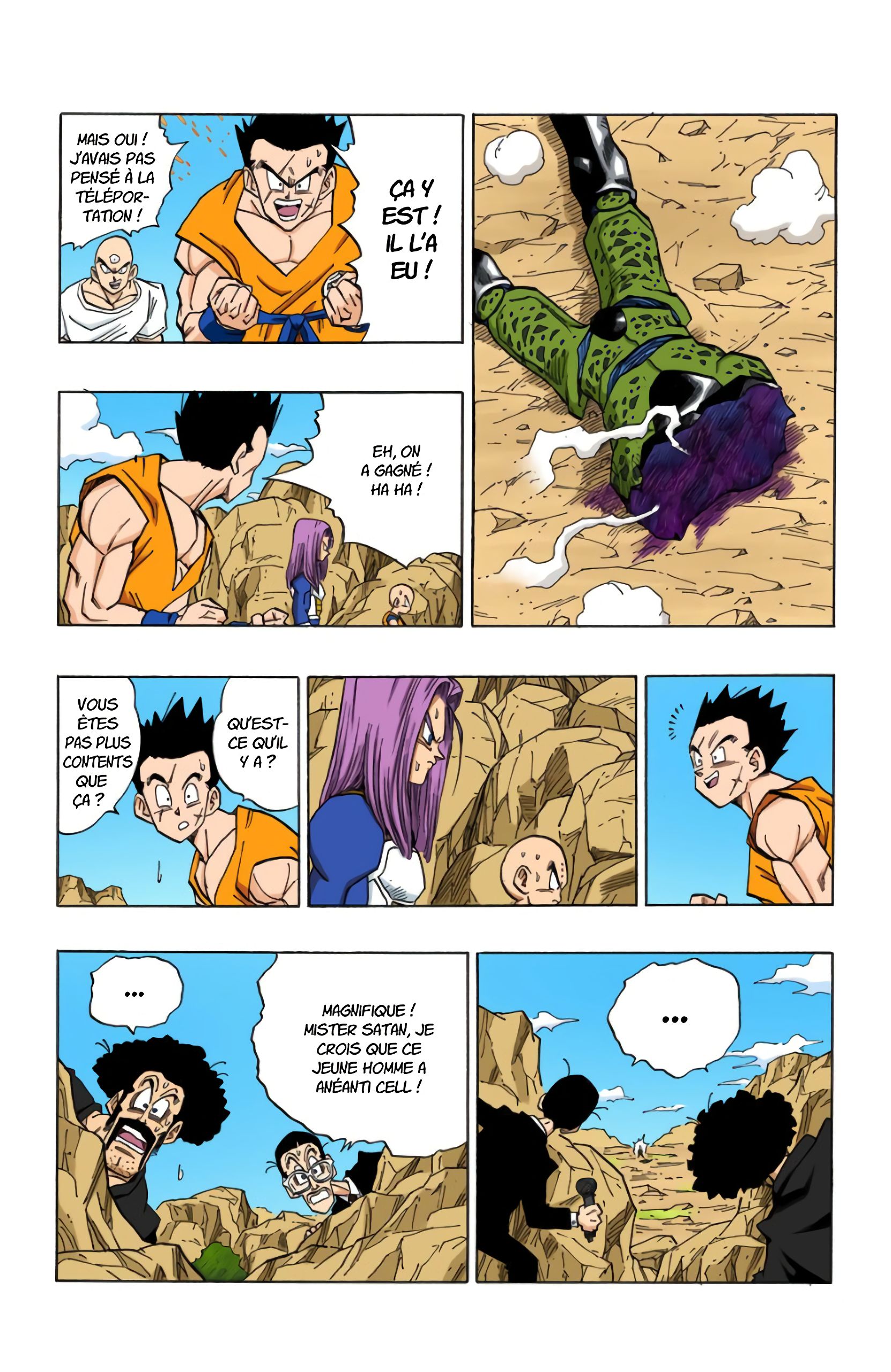 Chapitre 401 — Un Kamé Hamé Ha puissance maximum — page 8