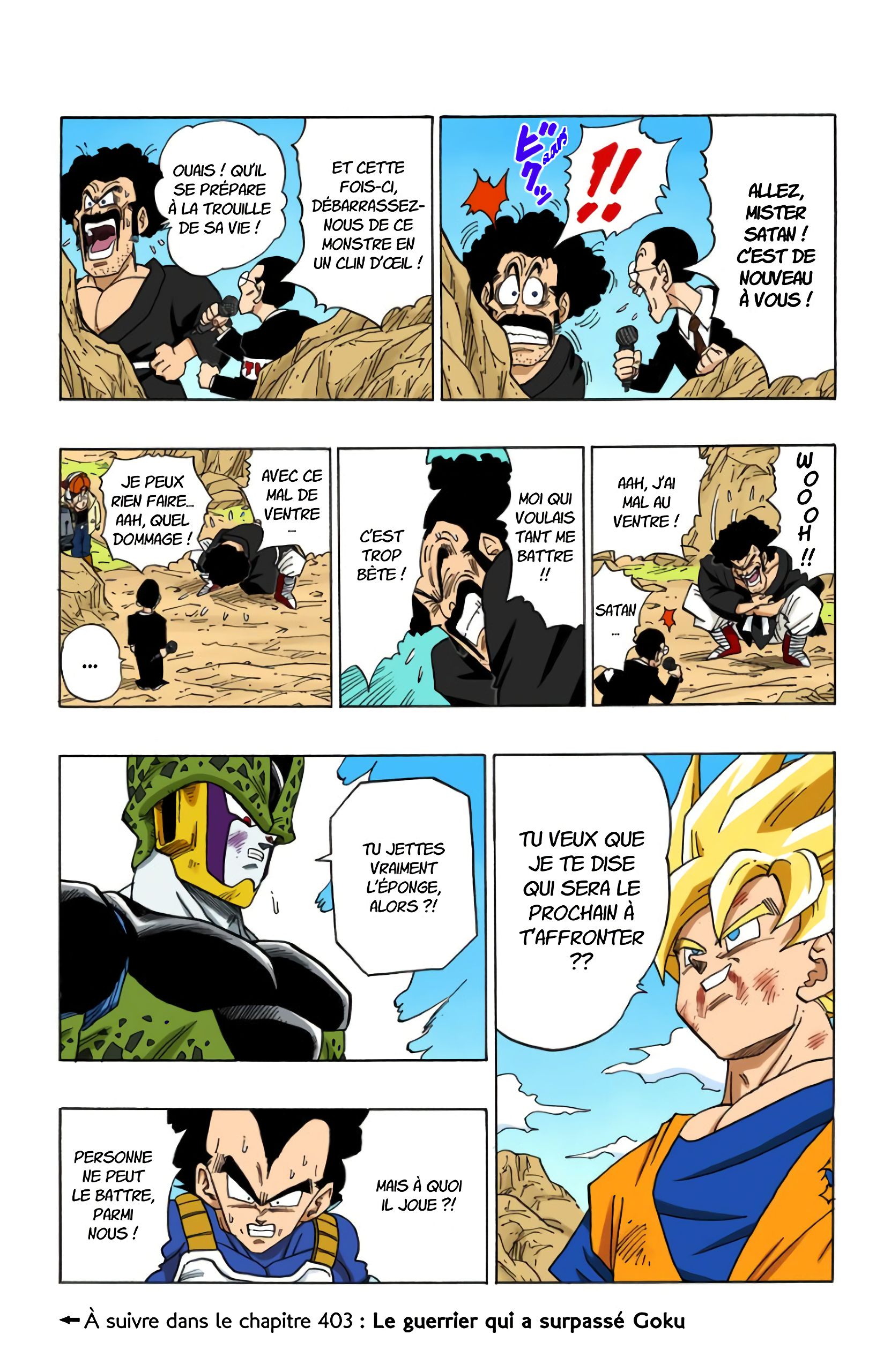 Chapitre 402 — La conduite étrange de Son Gokû — page 15