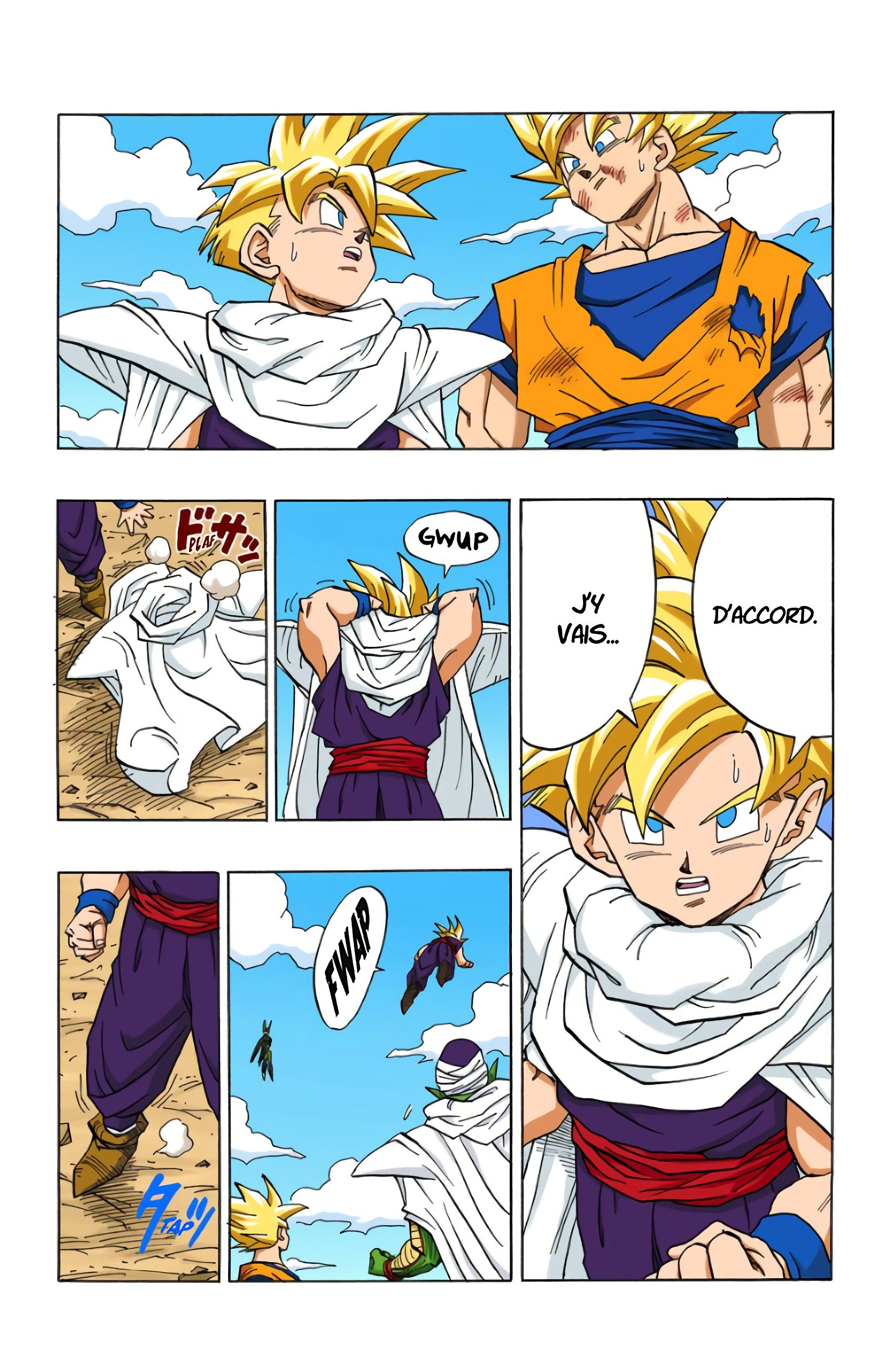Chapitre 403 — Le guerrier qui a surpassé Gokû — page 10