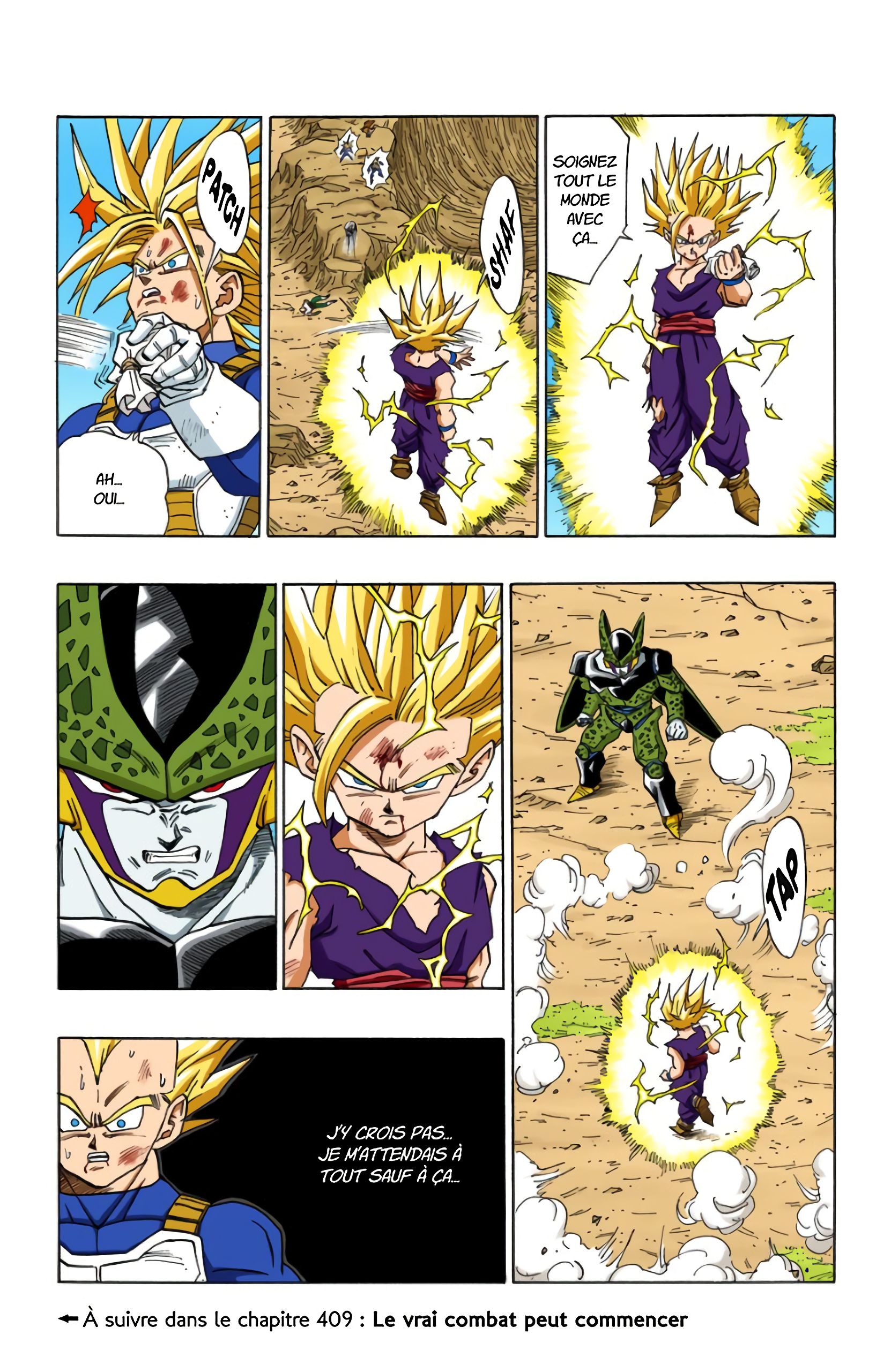 Chapitre 408 — Son Gohan explose !! — page 15