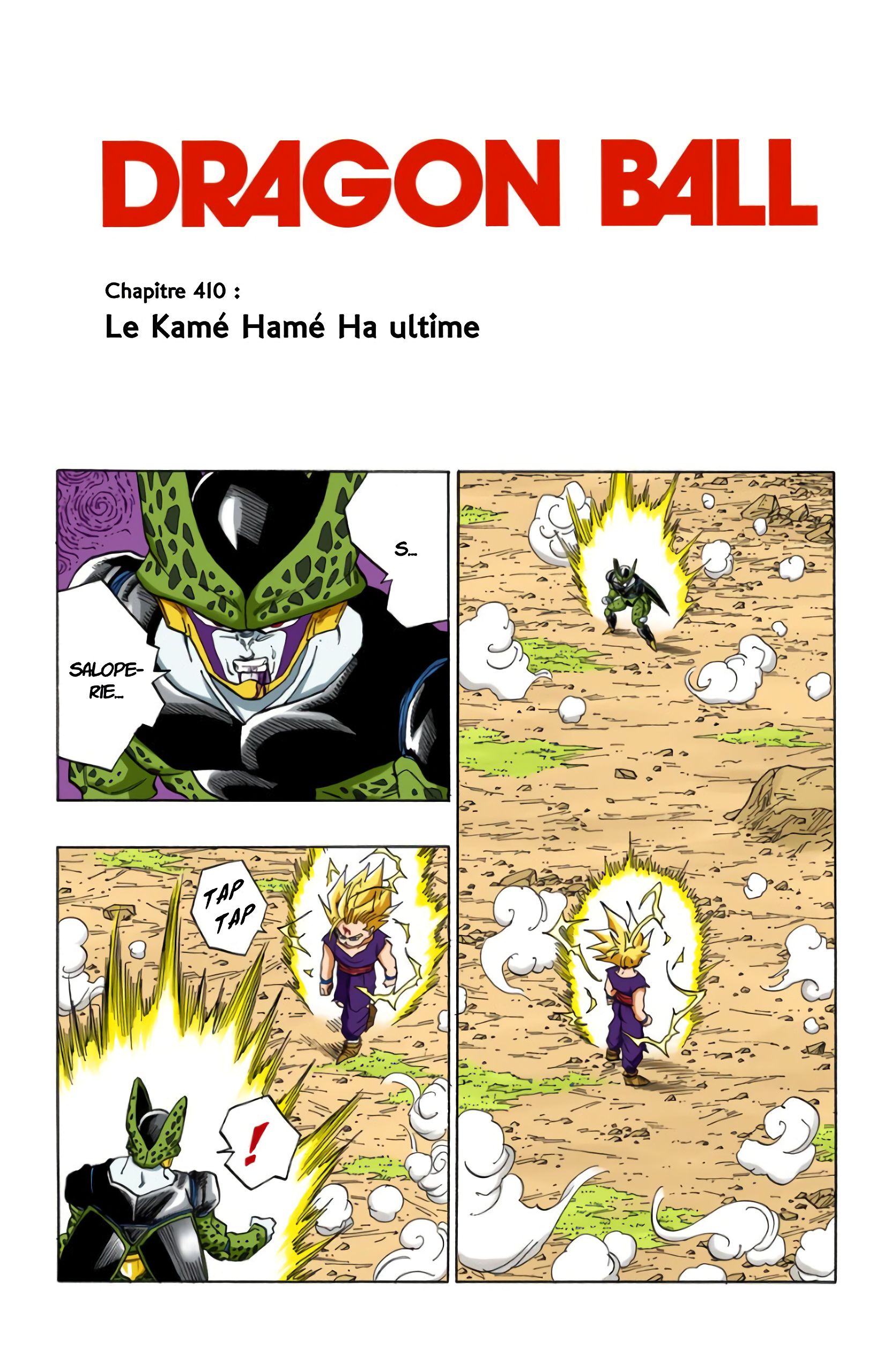 Chapitre 410 — Le Kamé Hamé Ha ultime — page 1