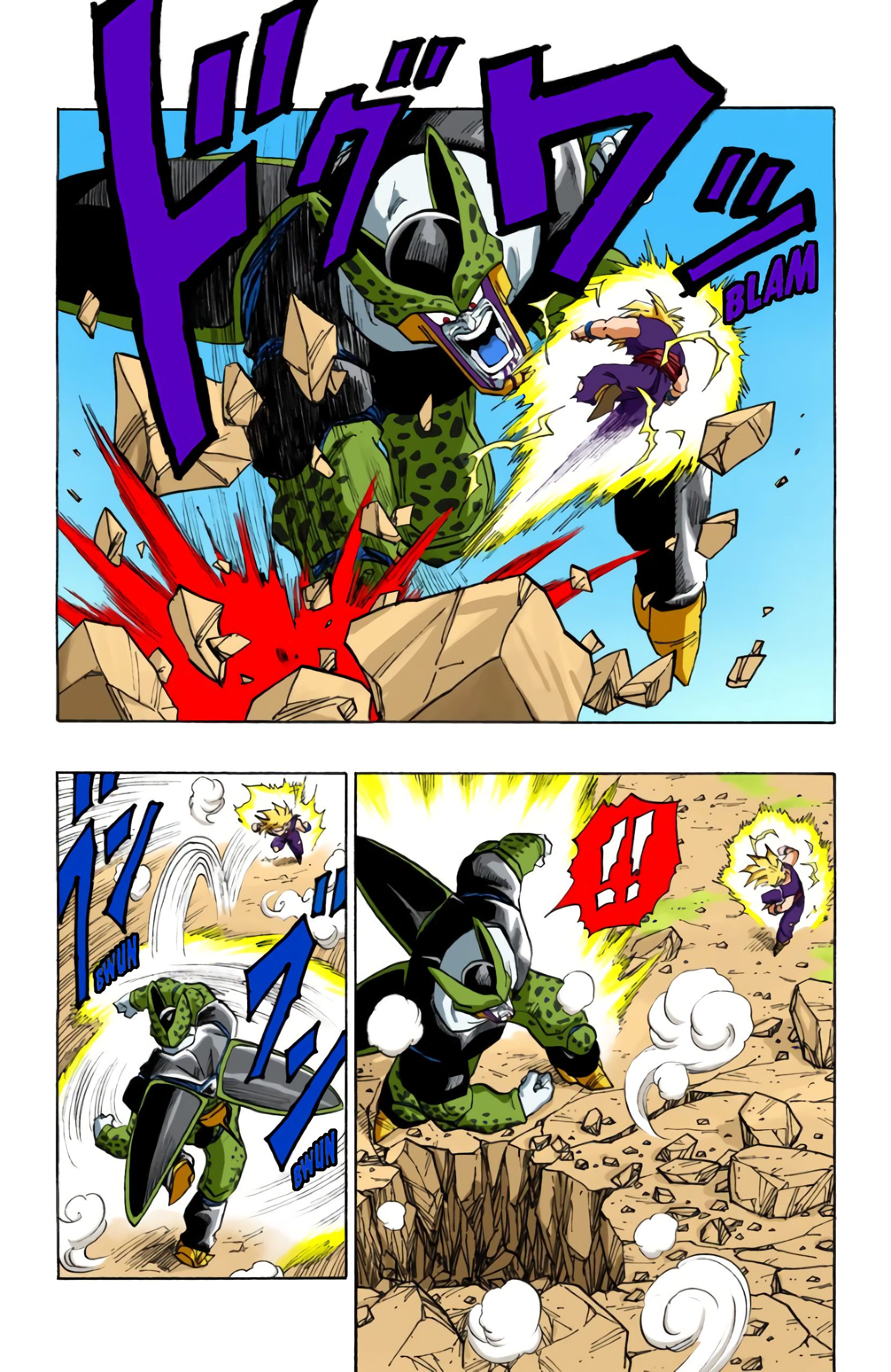 Chapitre 411 — Cell dans ses derniers retranchements — page 8