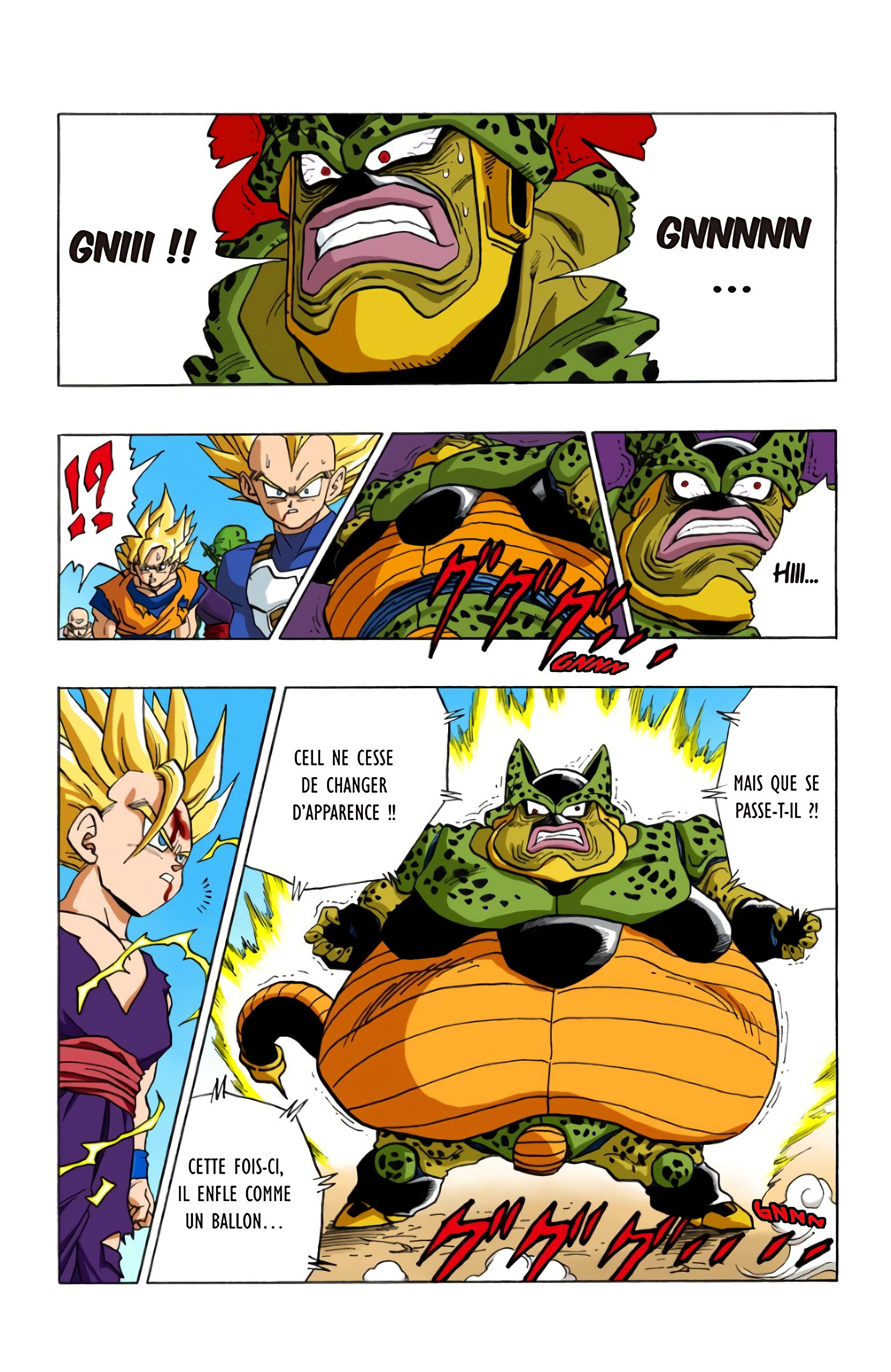 Chapitre 411 — Cell dans ses derniers retranchements — page 14