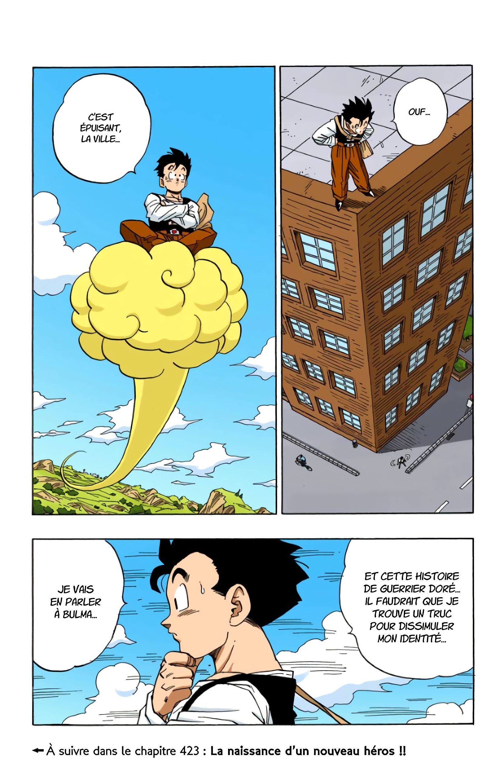 Chapitre 422 — Gohan complètement épuisé — page 15