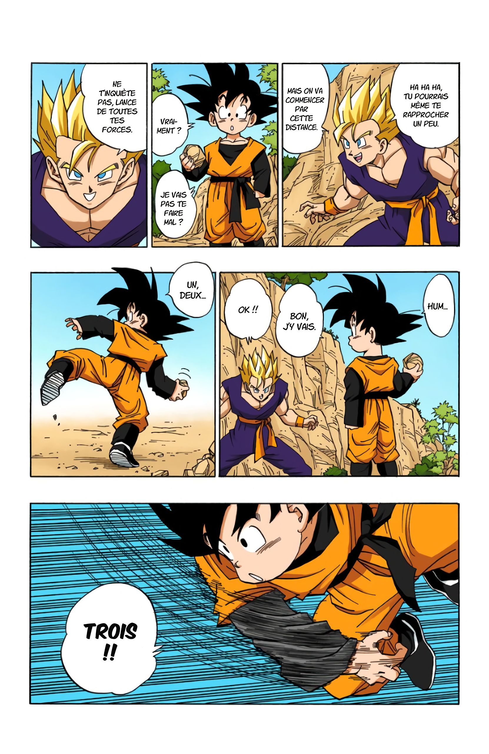 Chapitre 427 — Début de l'entraînement !! — page 3