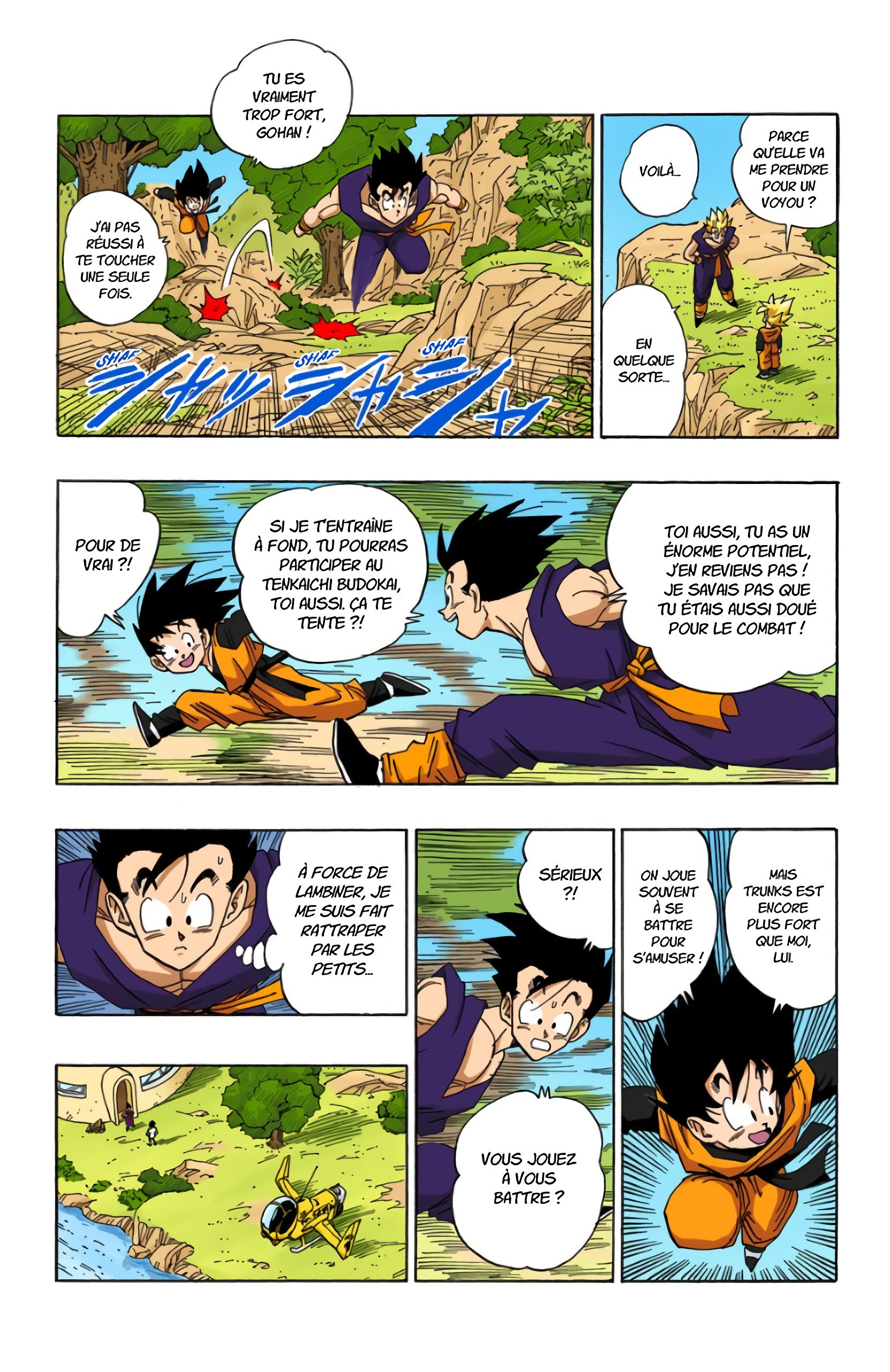 Chapitre 427 — Début de l'entraînement !! — page 14