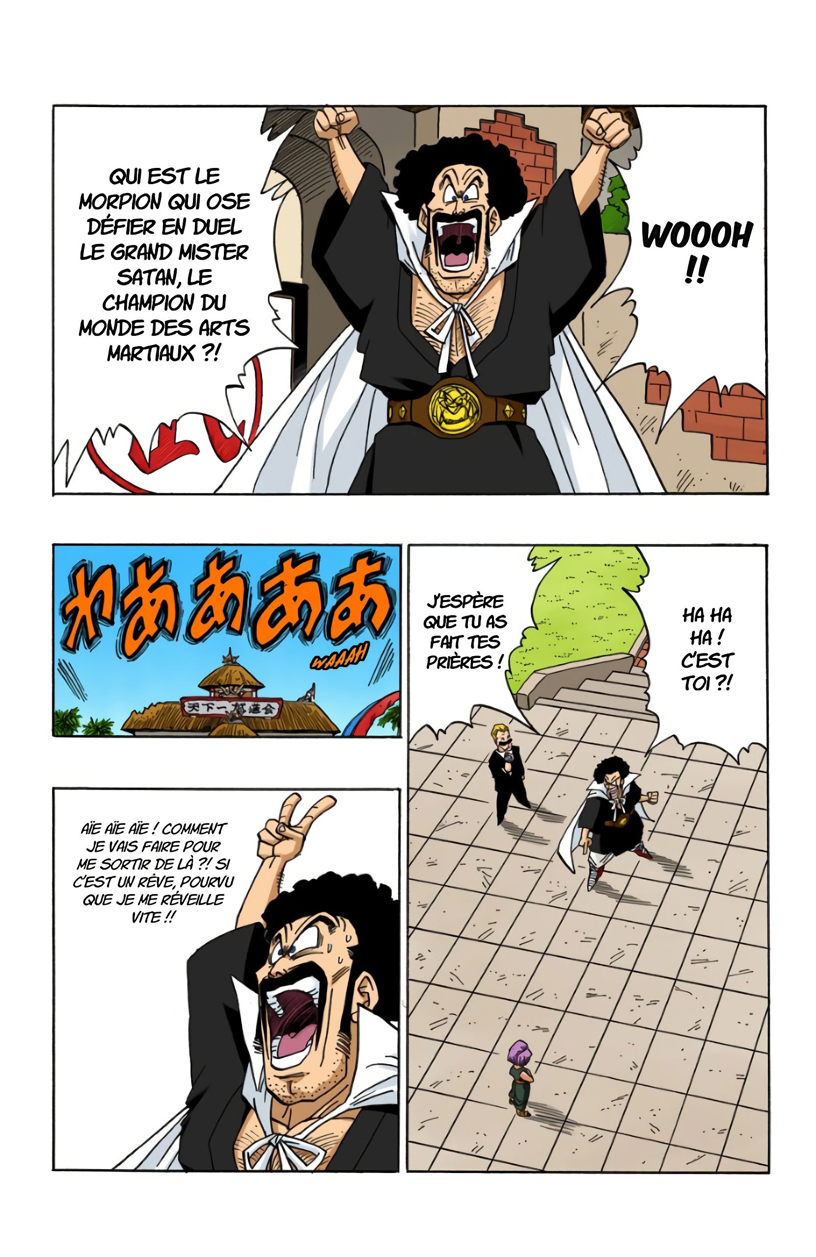Chapitre 436 — Les efforts désespérés de Mister Satan ! — page 3