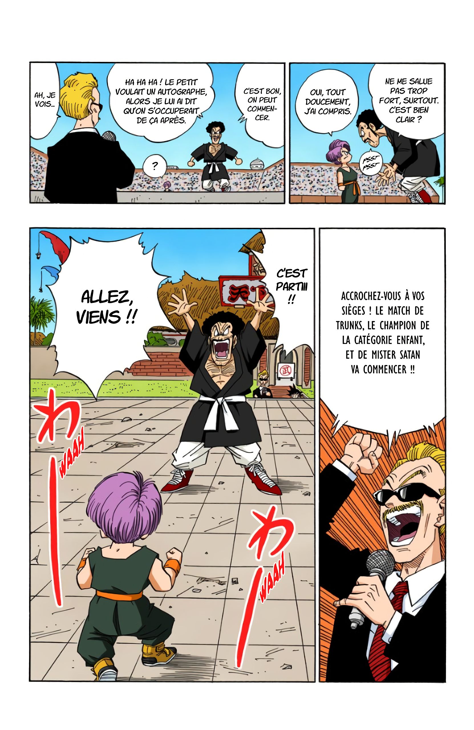 Chapitre 436 — Les efforts désespérés de Mister Satan ! — page 12