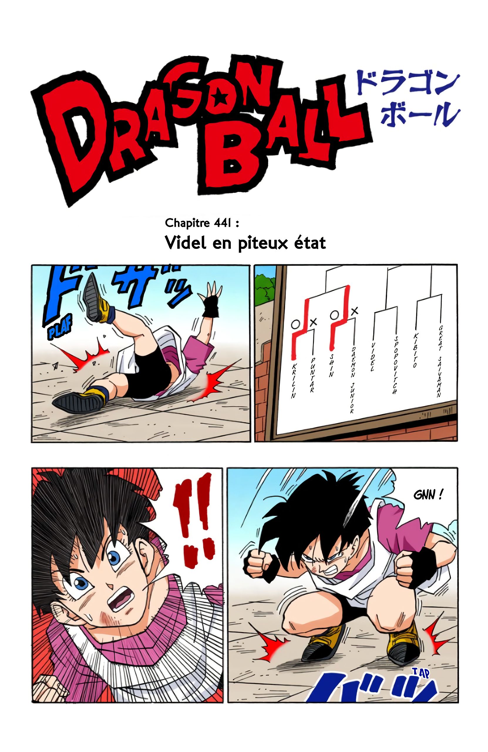 Chapitre 441 — Videl en piteux état — page 1