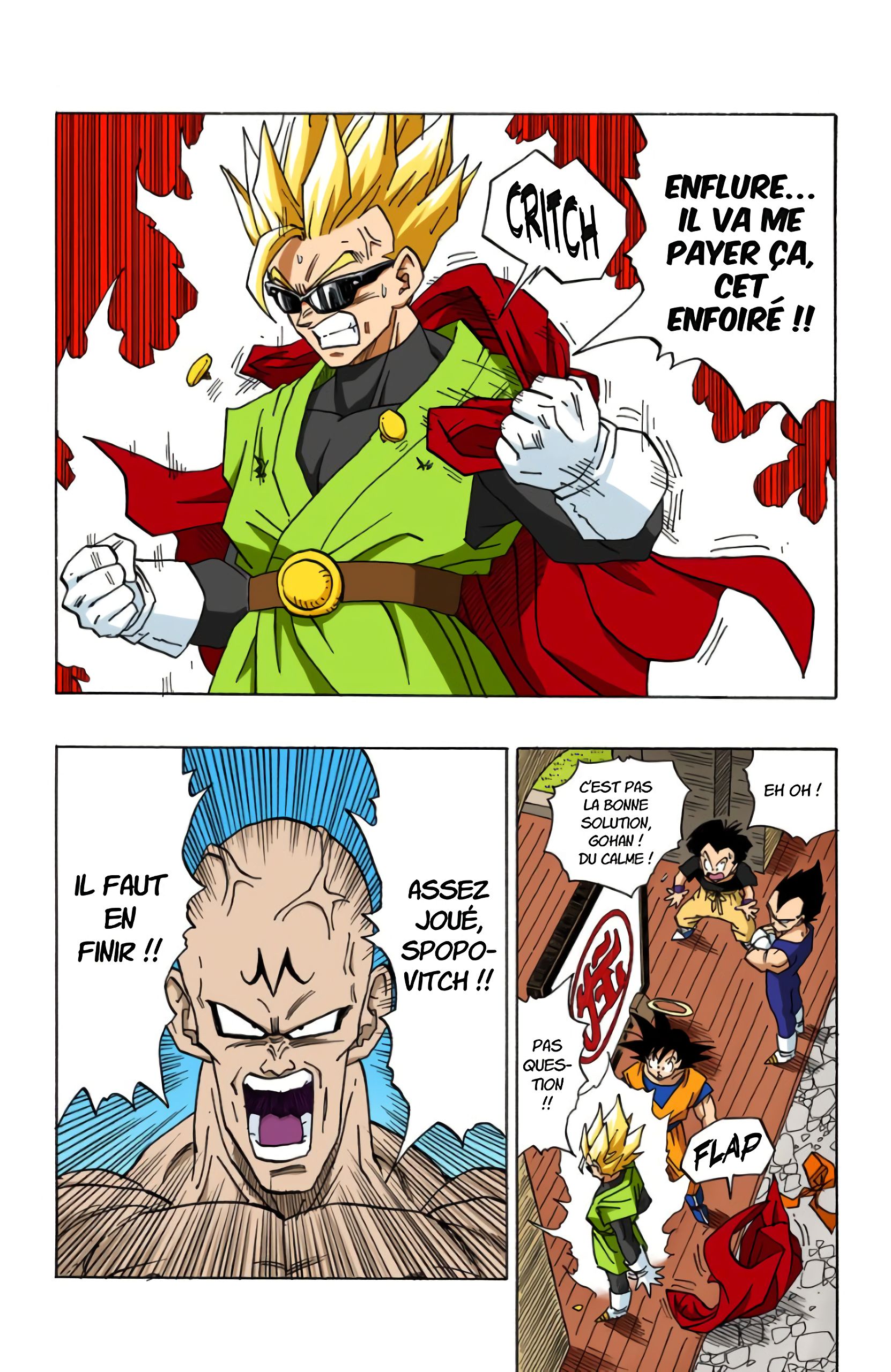 Chapitre 442 — Gohan s'énerve !! — page 7