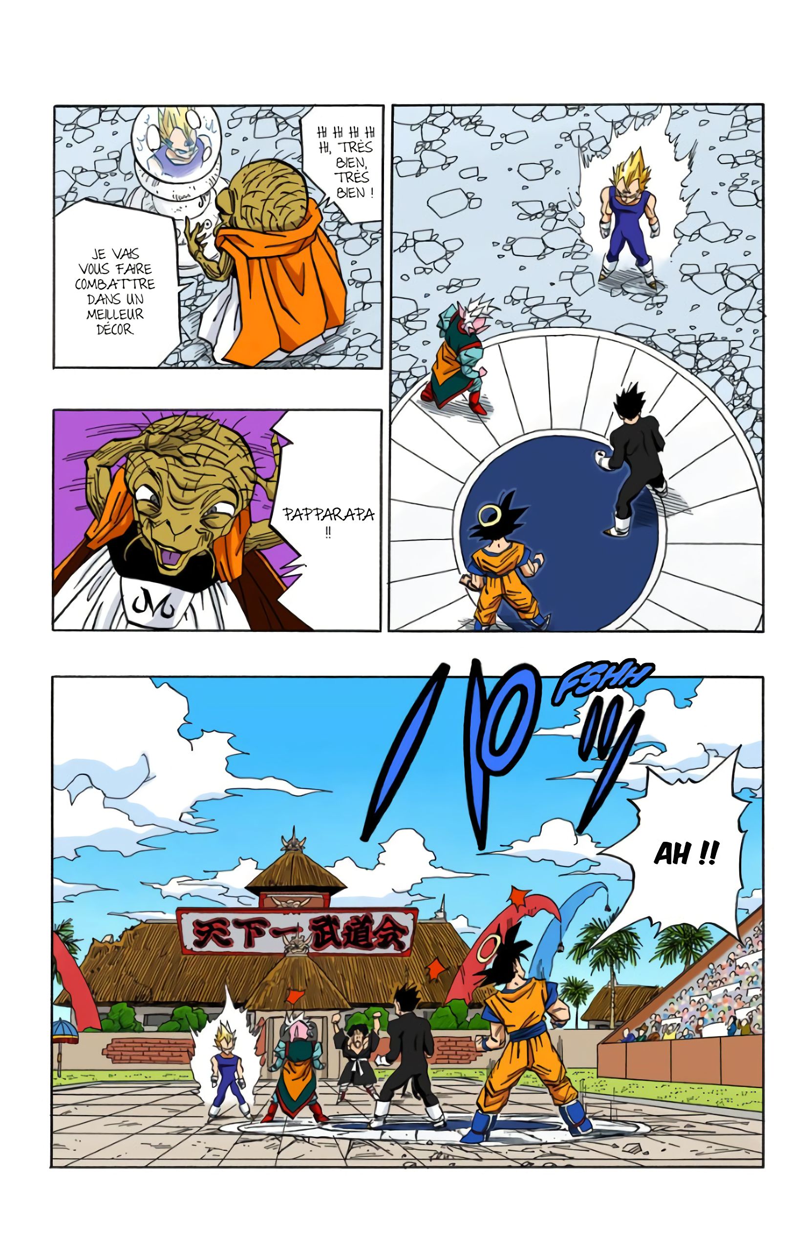 Chapitre 456 — Le duel fatidique, Son Gokû contre Végéta — page 7