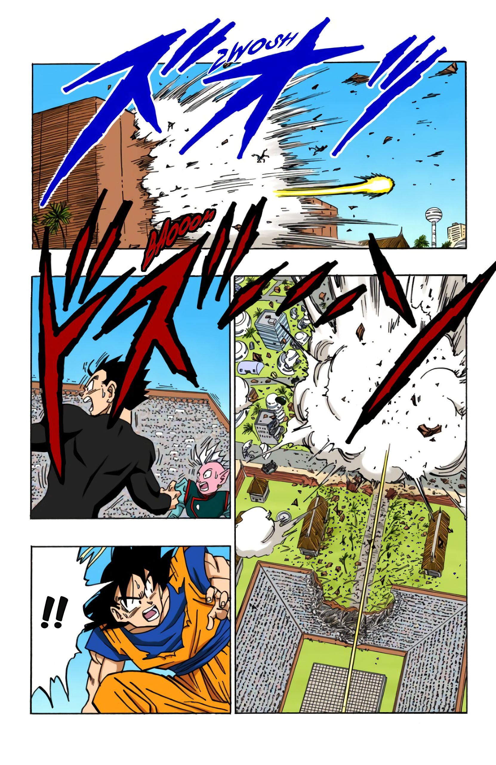 Chapitre 456 — Le duel fatidique, Son Gokû contre Végéta — page 12