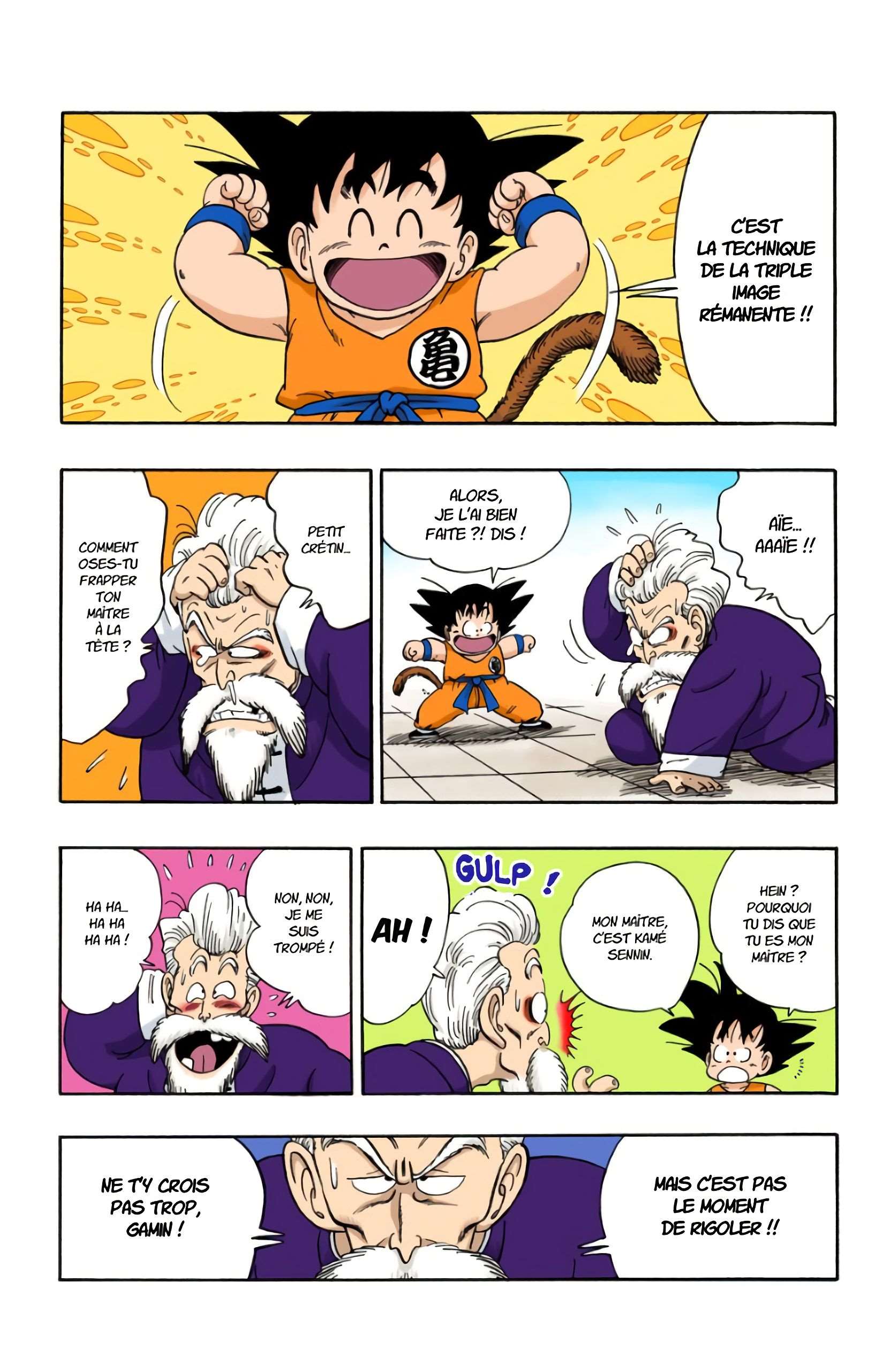 Chapitre 48 — Son Goku le petit singe qui copie tout — page 8
