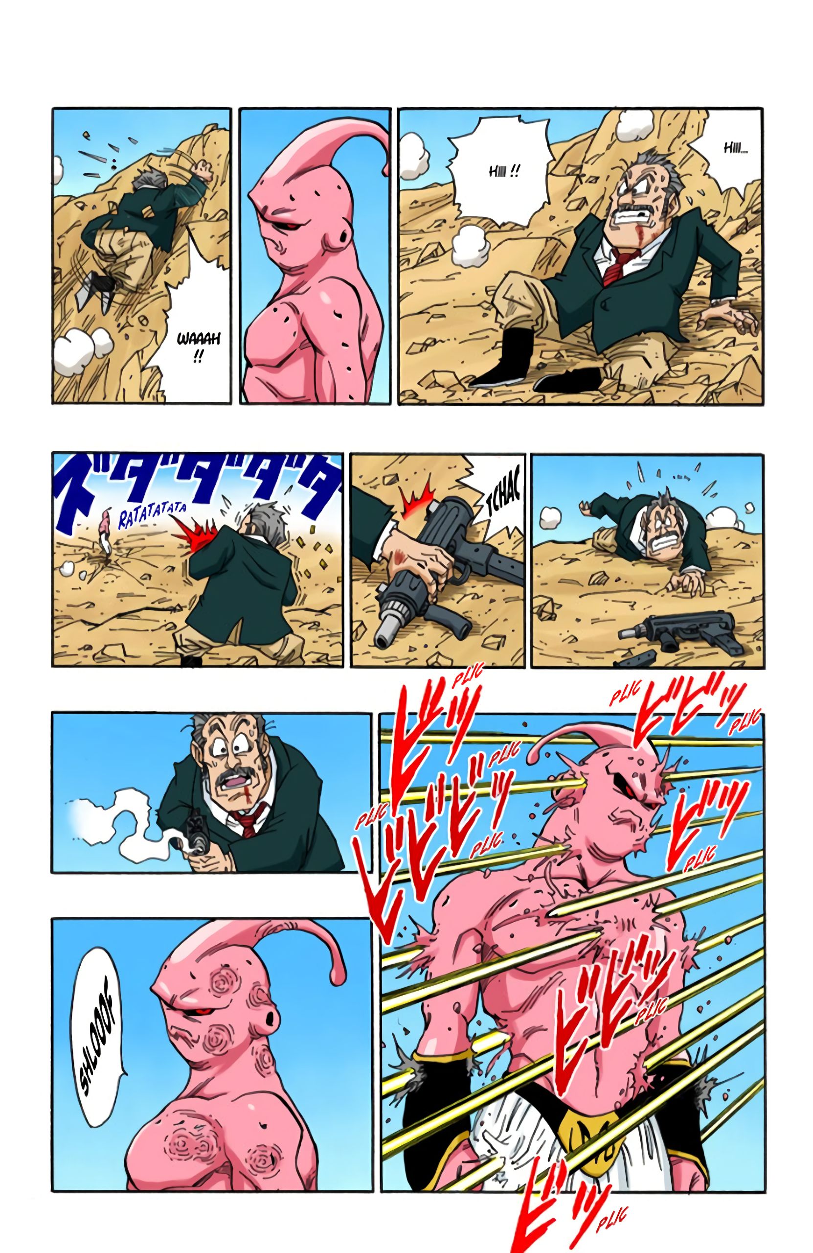 Chapitre 486 — Le redoutable nouveau visage de Majin Boo — page 7