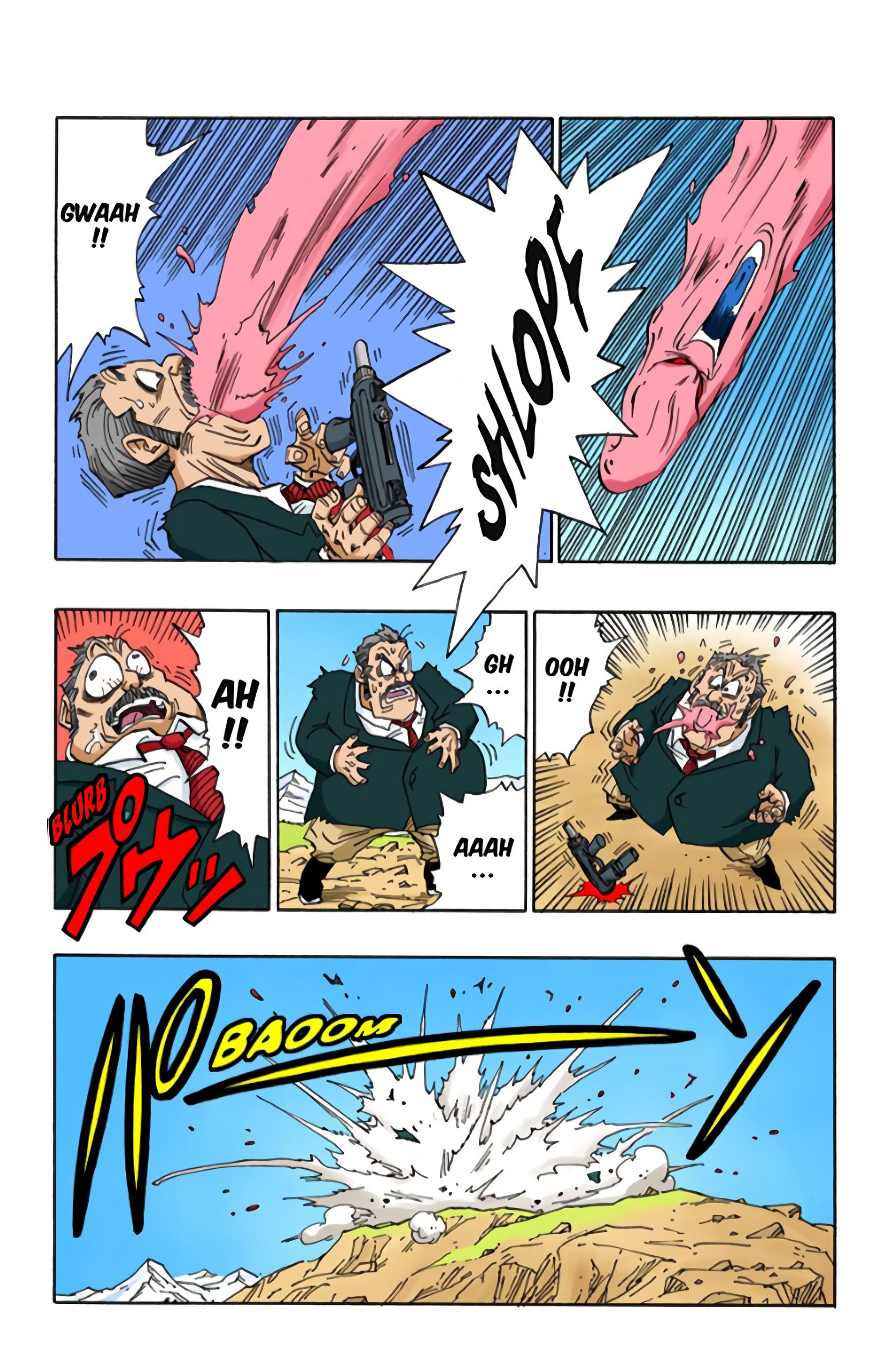 Chapitre 486 — Le redoutable nouveau visage de Majin Boo — page 9