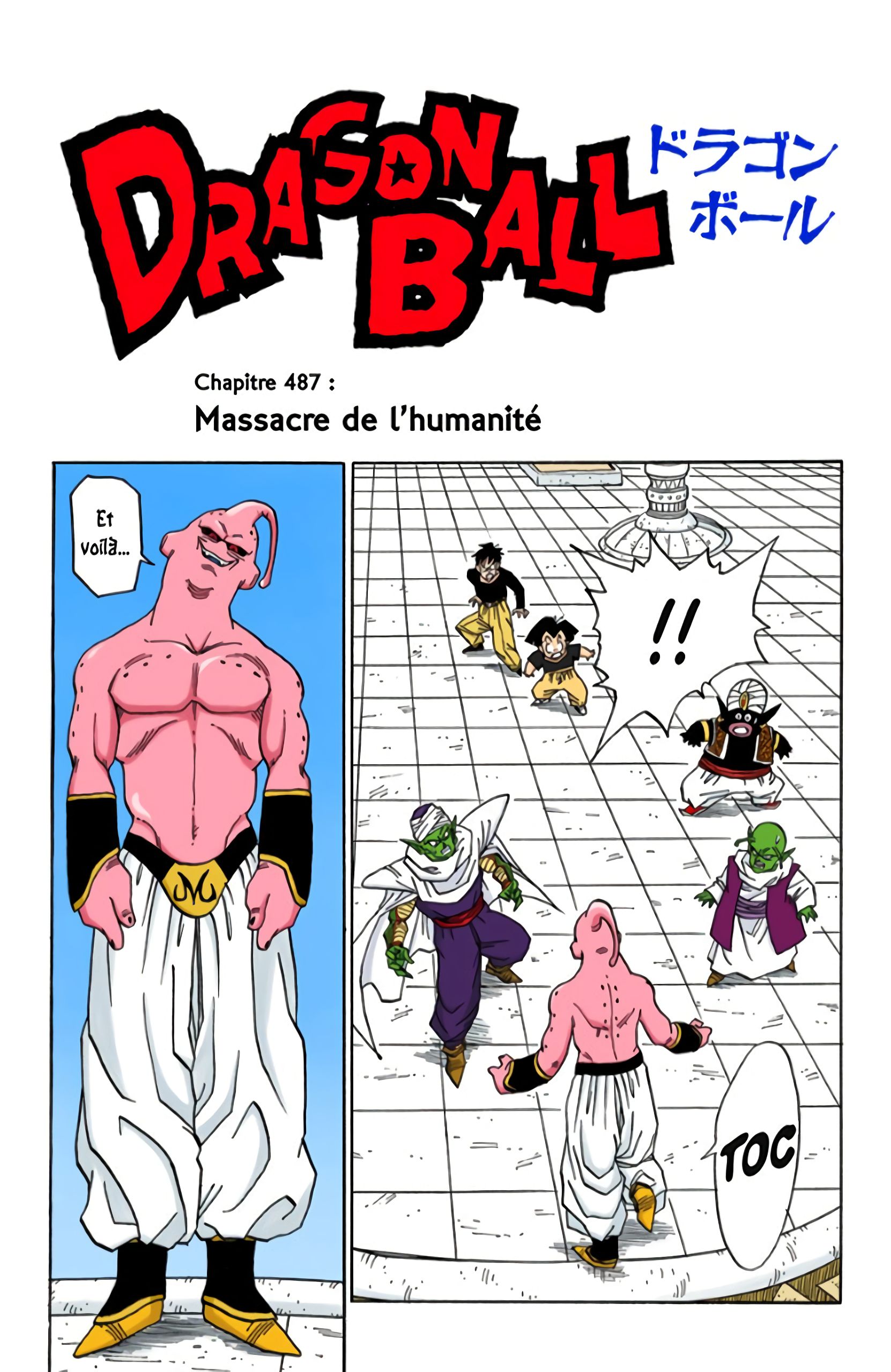 Chapitre 487 — Massacre de l'humanité — page 1