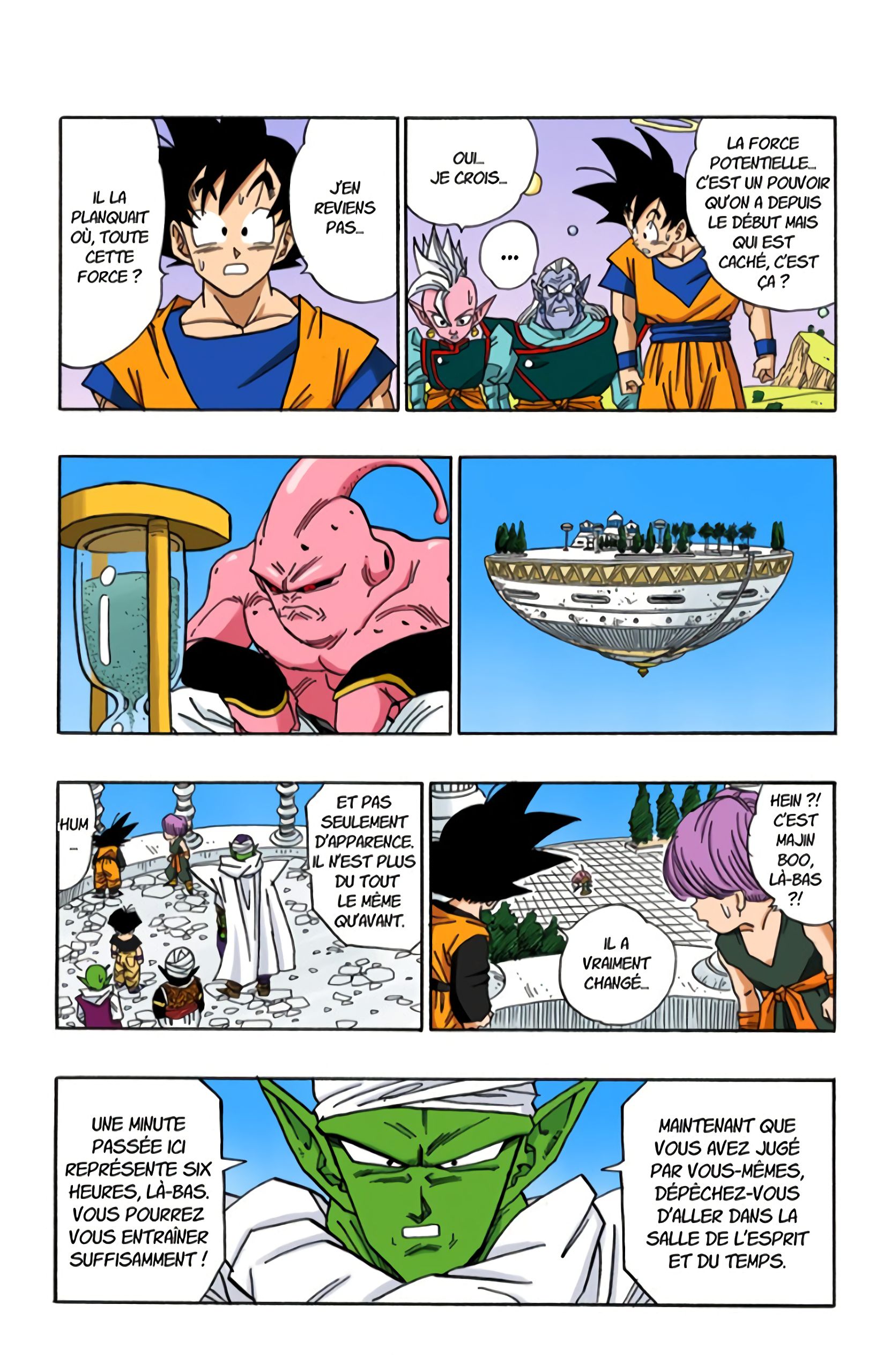 Chapitre 488 — Trunks et Goten entrent dans la salle de l'esprit et du temps — page 5