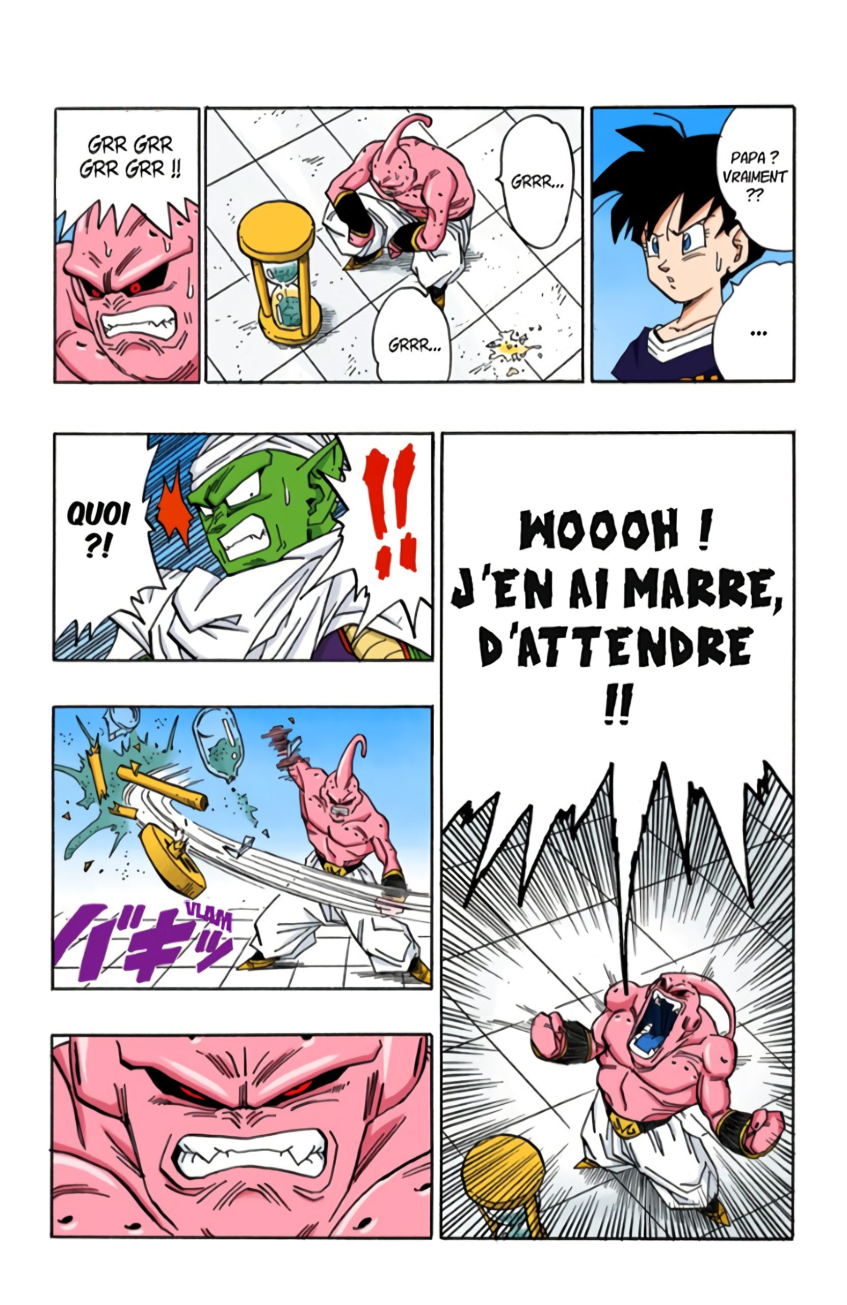 Chapitre 488 — Trunks et Goten entrent dans la salle de l'esprit et du temps — page 10