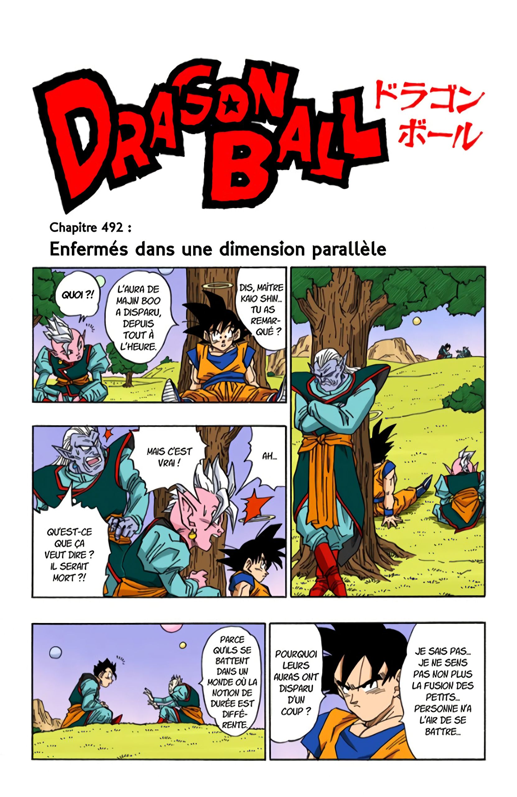 Chapitre 492 — Enfermés dans une dimension parallèle — page 1