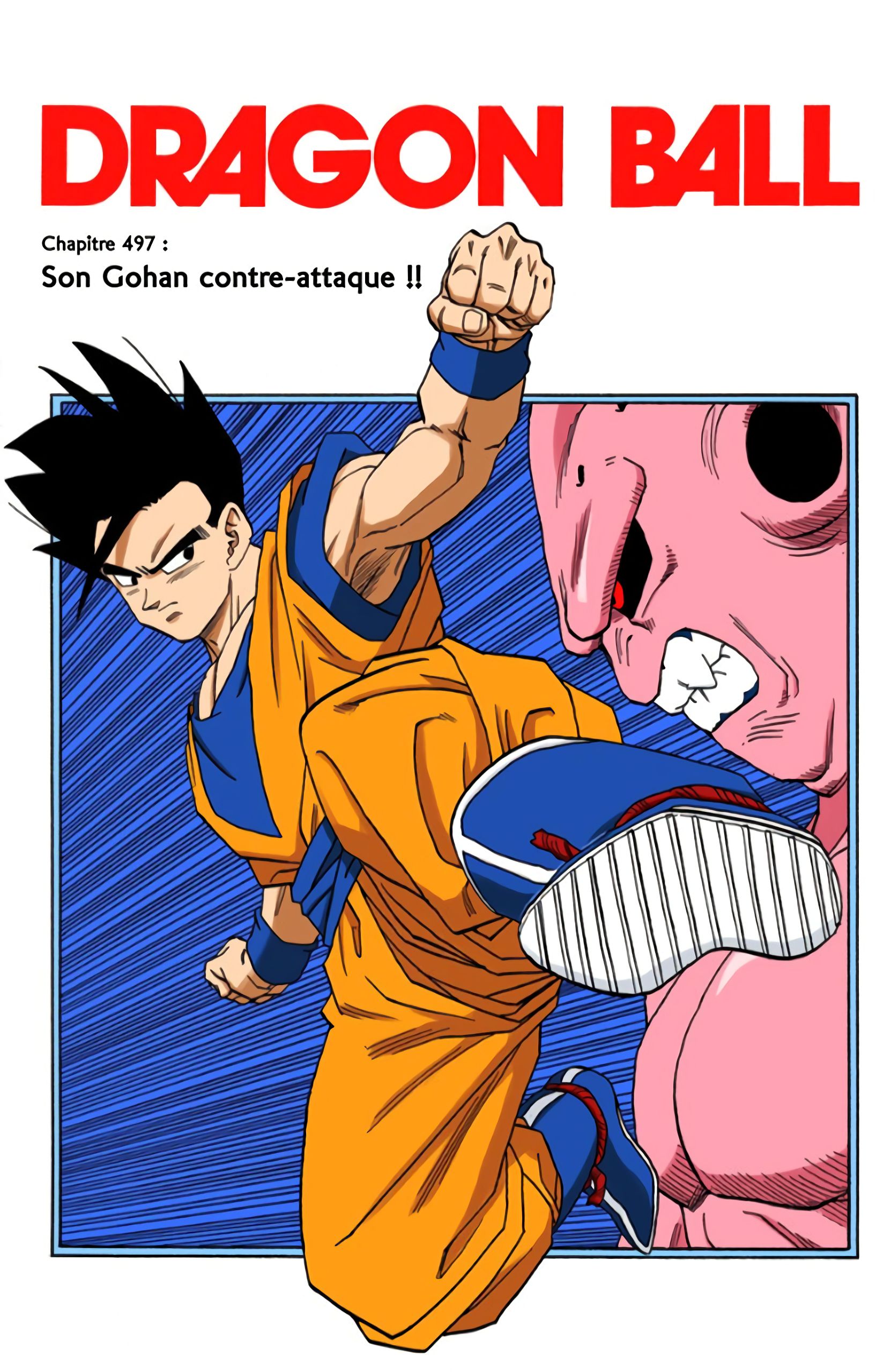 Chapitre 497 — Son Gohan contre-attaque !! — page 1