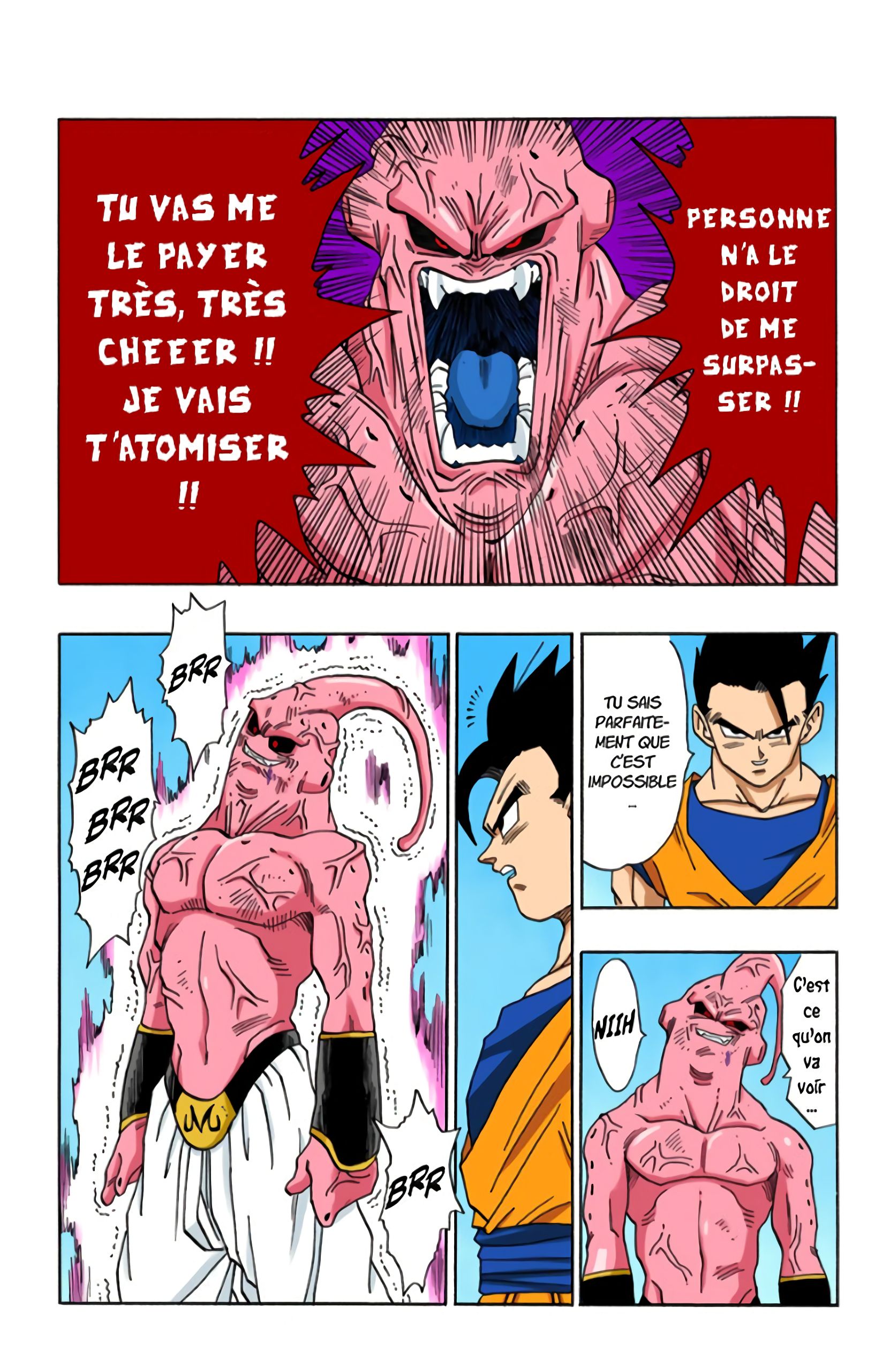 Chapitre 498 — Le comportement inquiétant de Majin Boo — page 3