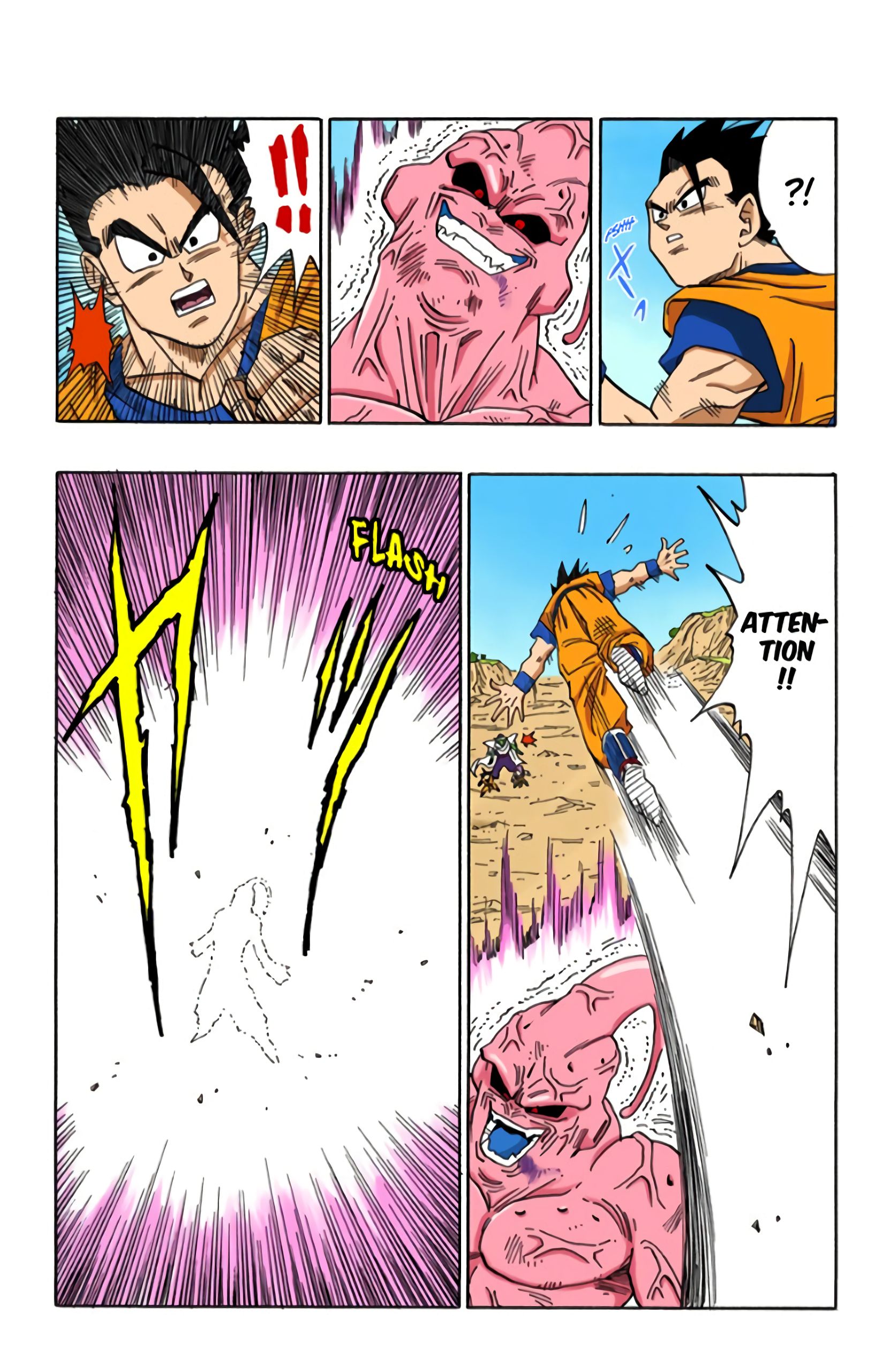 Chapitre 498 — Le comportement inquiétant de Majin Boo — page 4