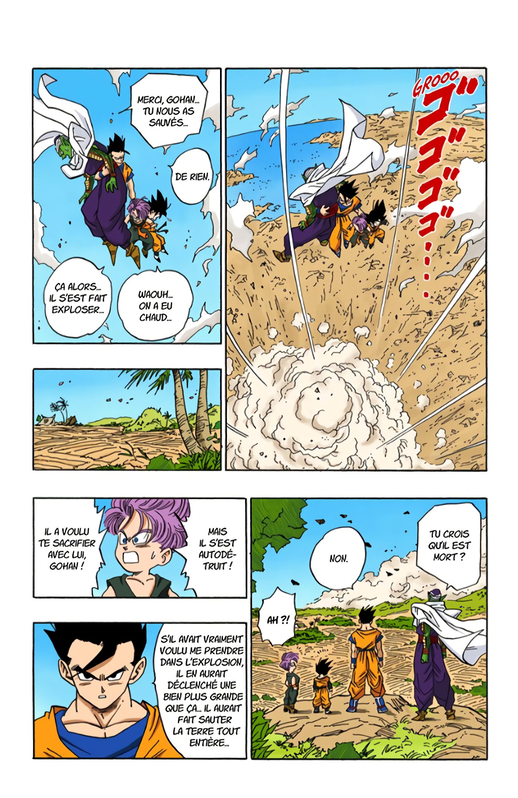Chapitre 498 — Le comportement inquiétant de Majin Boo — page 6