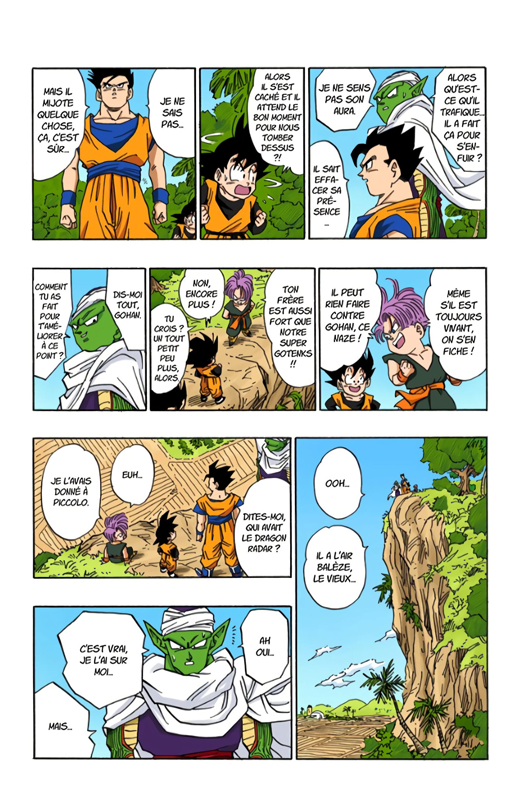 Chapitre 498 — Le comportement inquiétant de Majin Boo — page 7