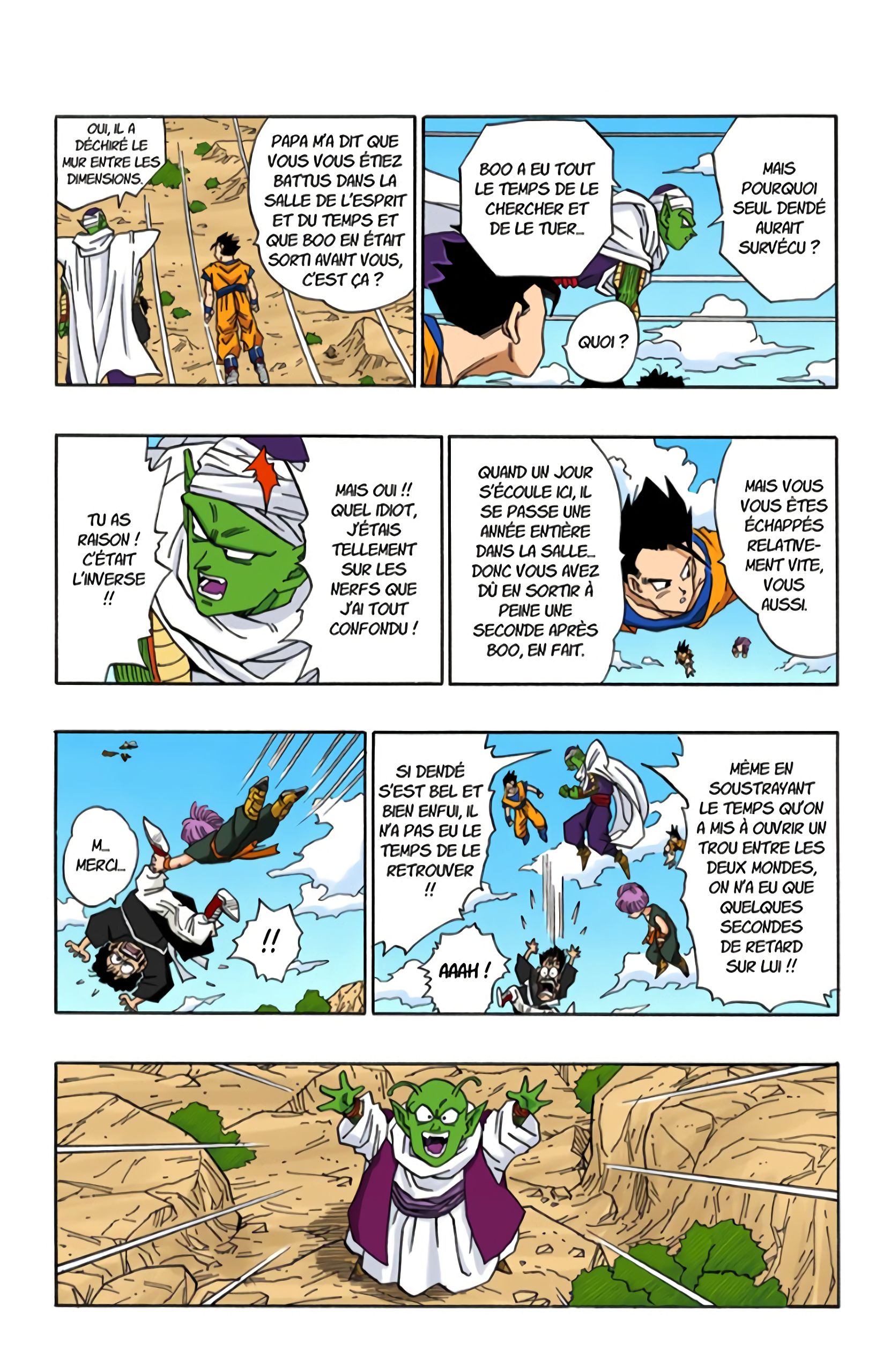 Chapitre 498 — Le comportement inquiétant de Majin Boo — page 10