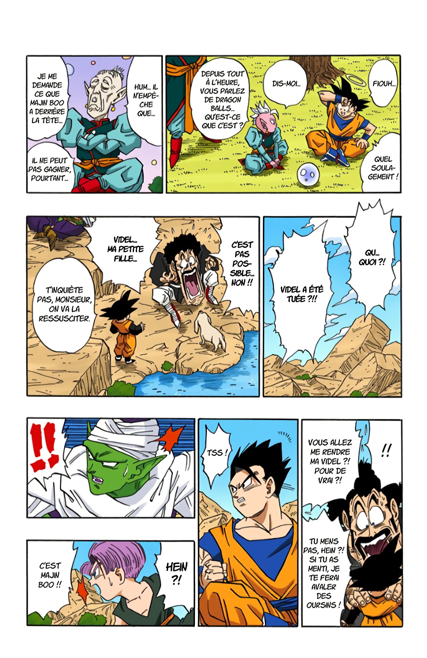 Chapitre 498 — Le comportement inquiétant de Majin Boo — page 12