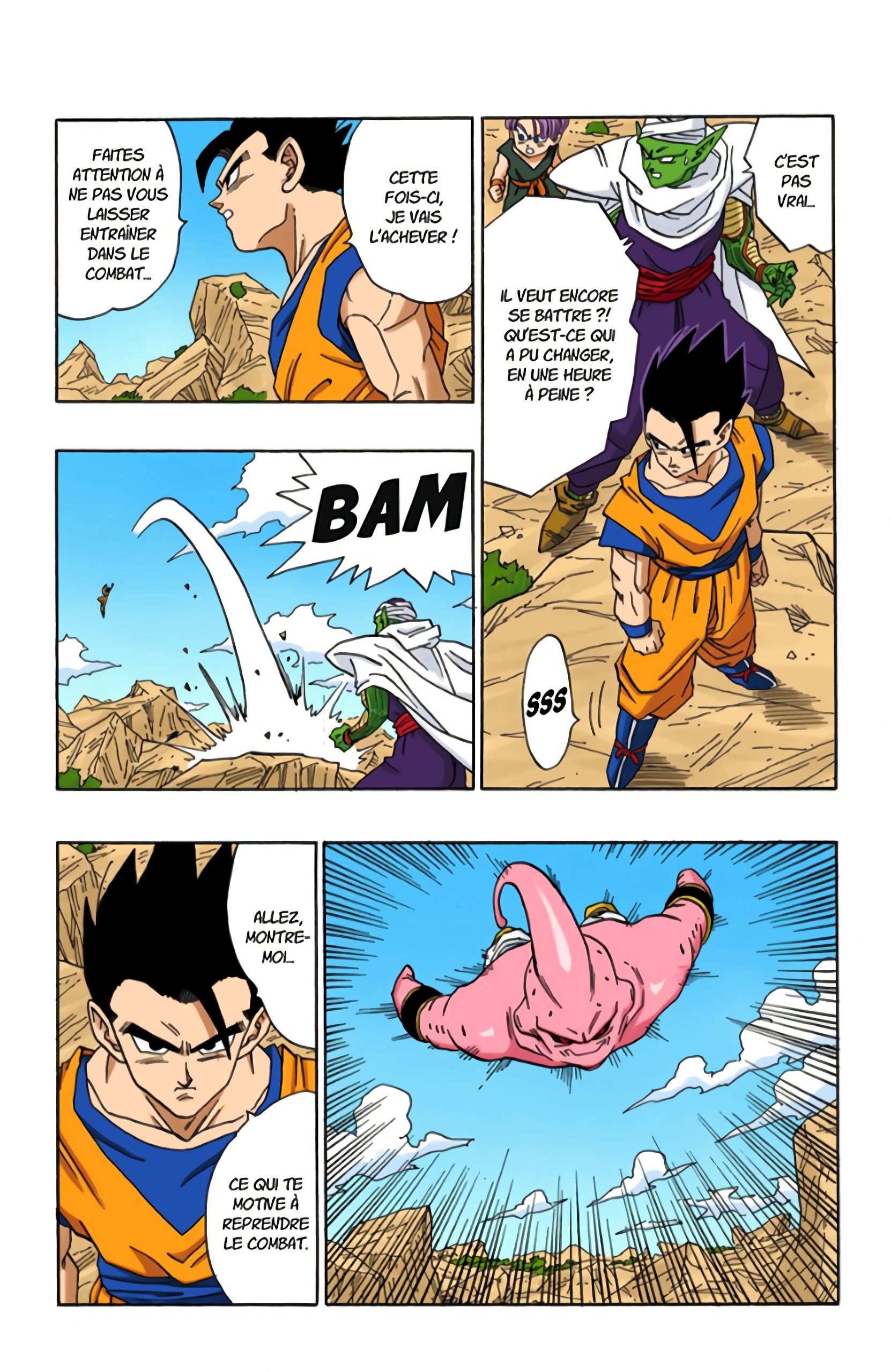 Chapitre 498 — Le comportement inquiétant de Majin Boo — page 13