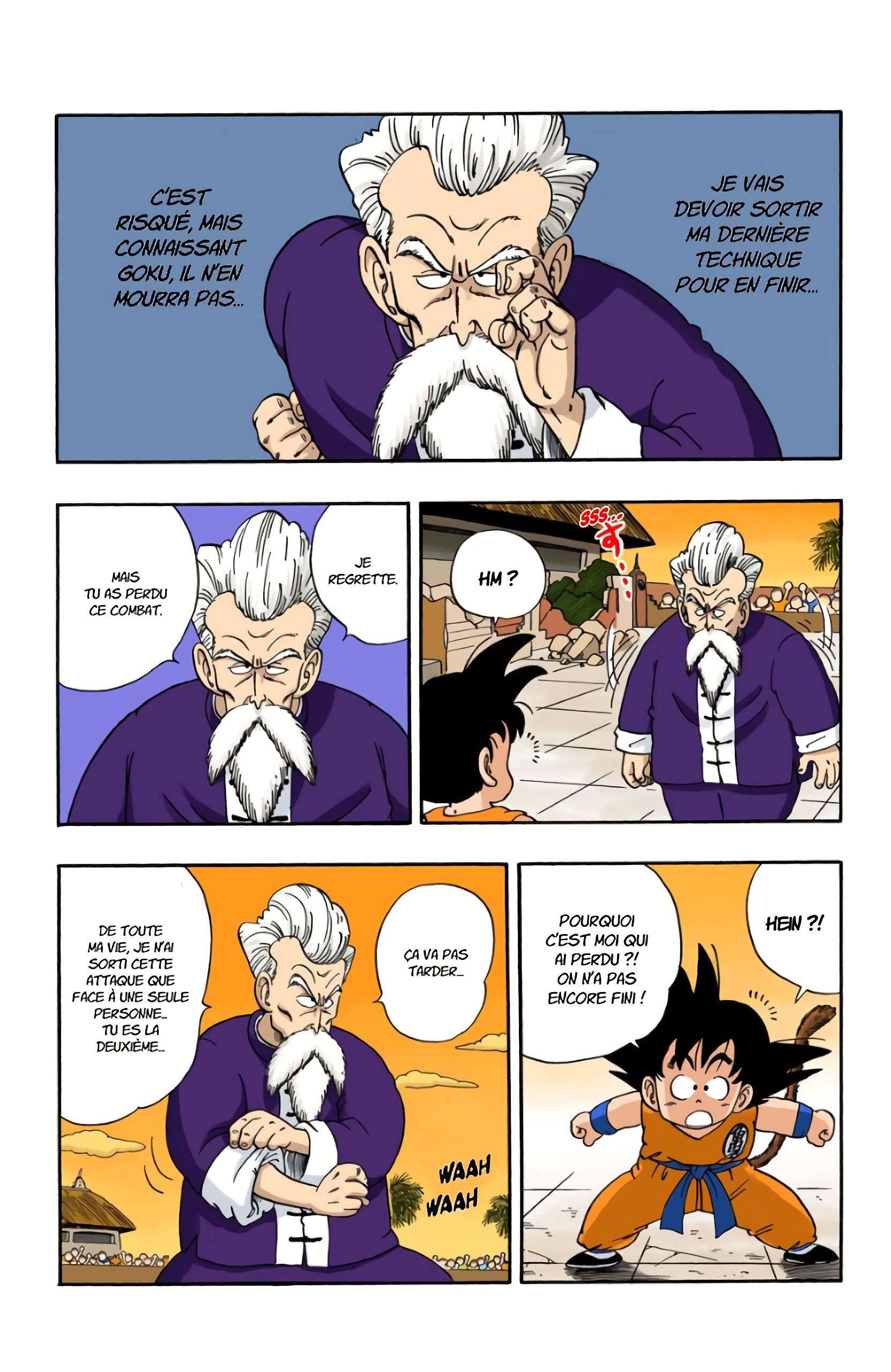 Chapitre 50 — Goku en très mauvaise posture !! — page 3
