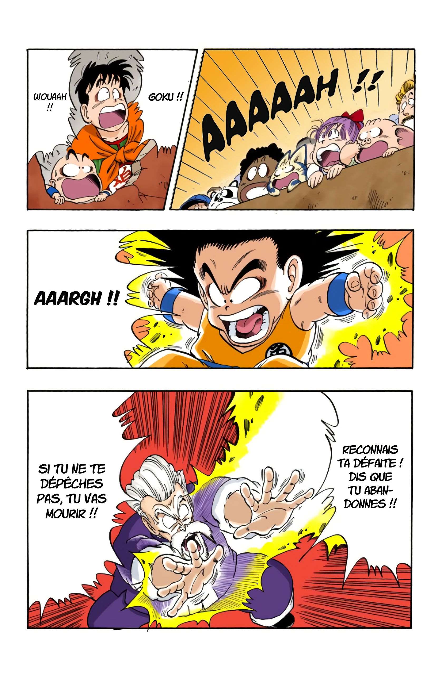 Chapitre 50 — Goku en très mauvaise posture !! — page 11
