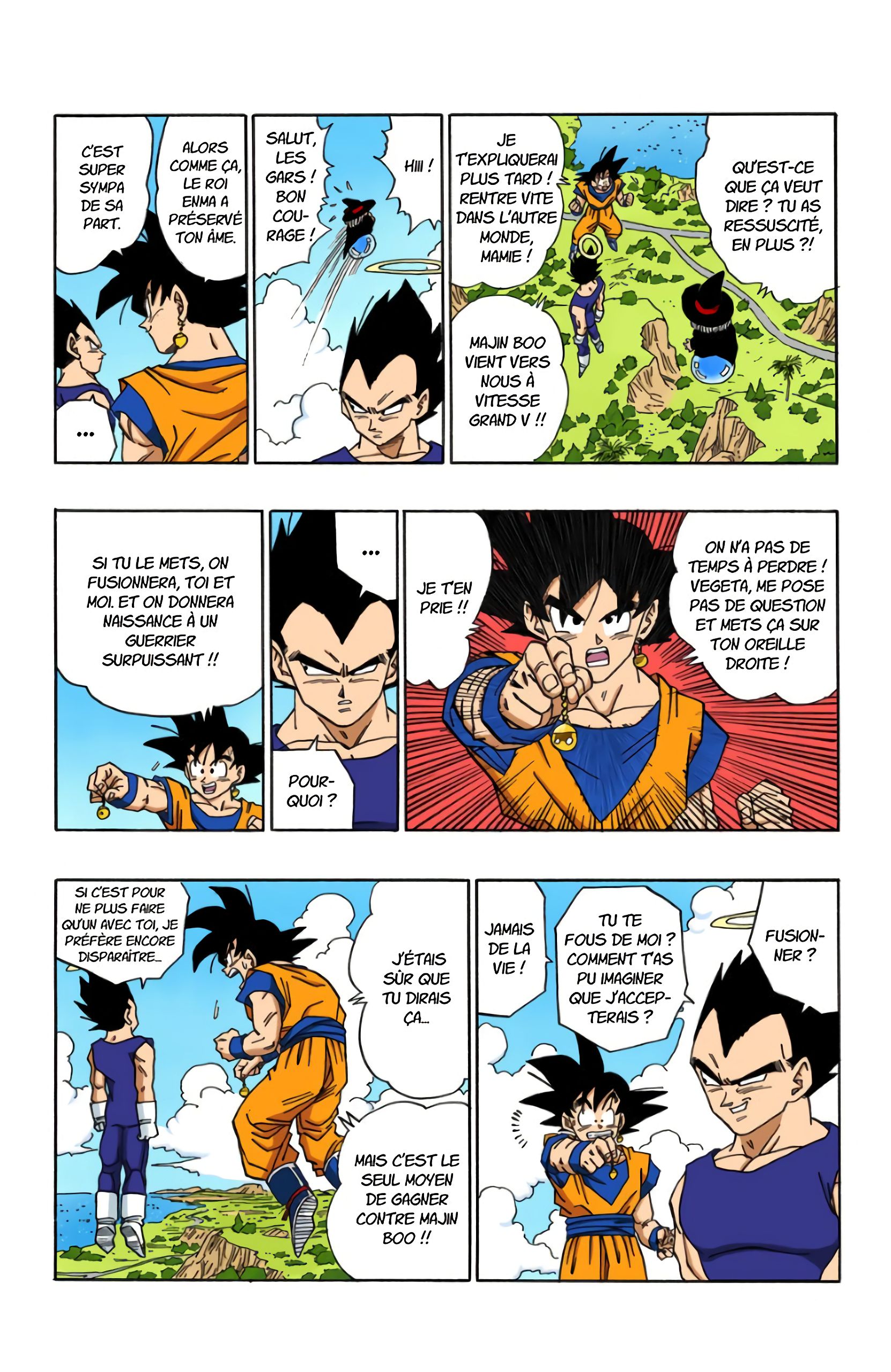 Chapitre 503 — La dernière fusion de Son Gokû !! — page 10