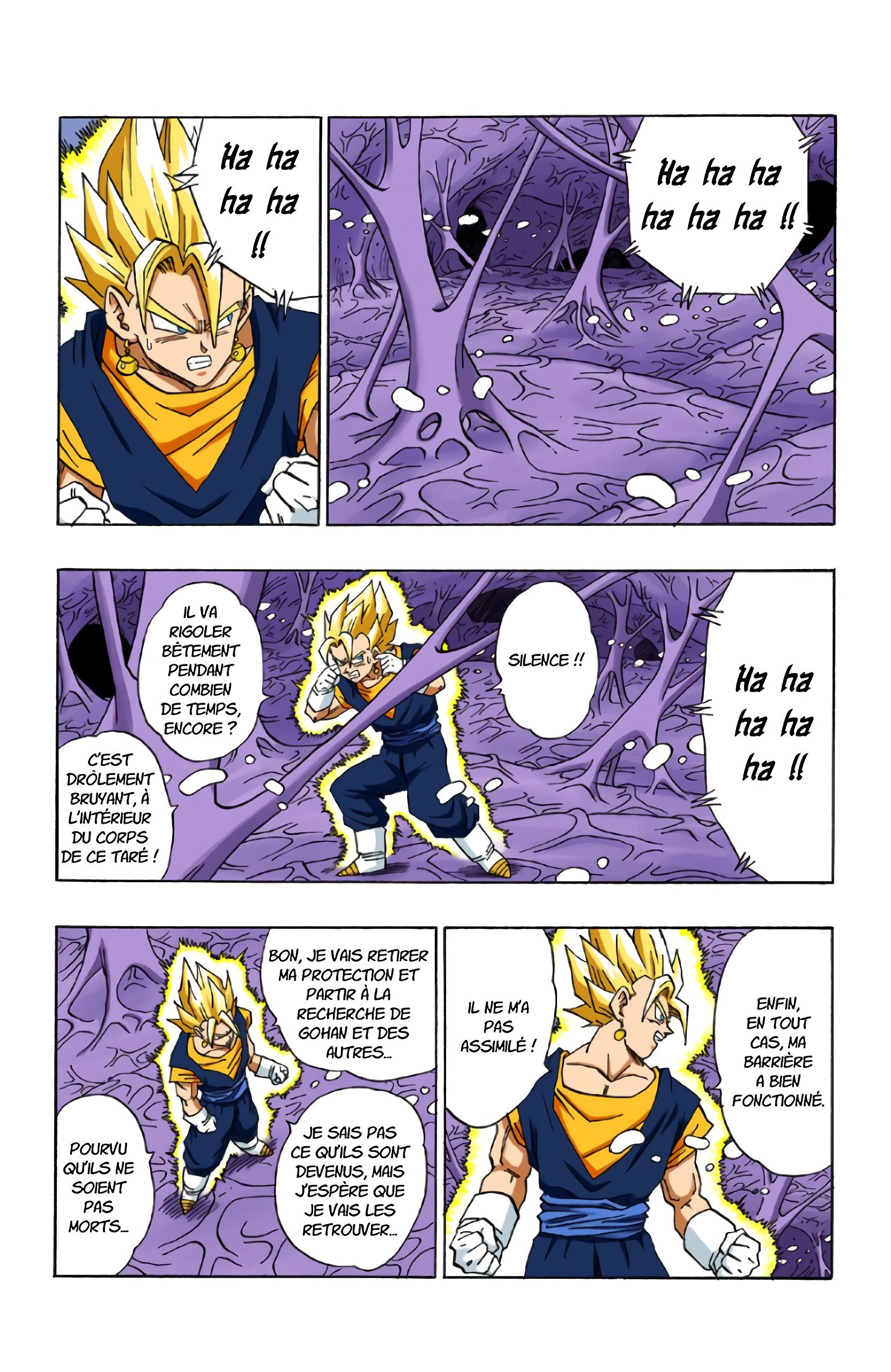 Chapitre 506 — Gokû et Végéta à l'intérieur de Boo — page 5