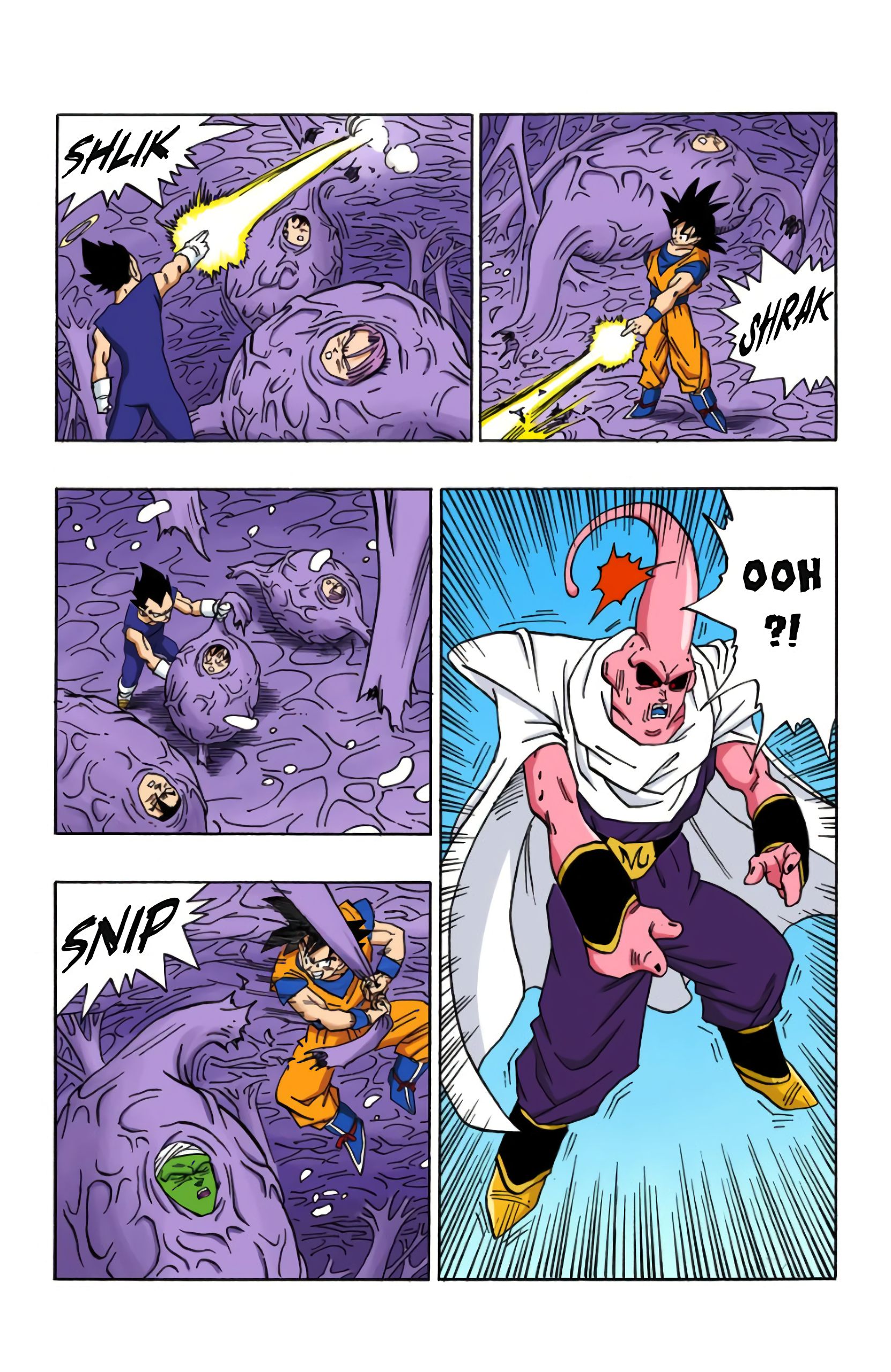 Chapitre 506 — Gokû et Végéta à l'intérieur de Boo — page 11