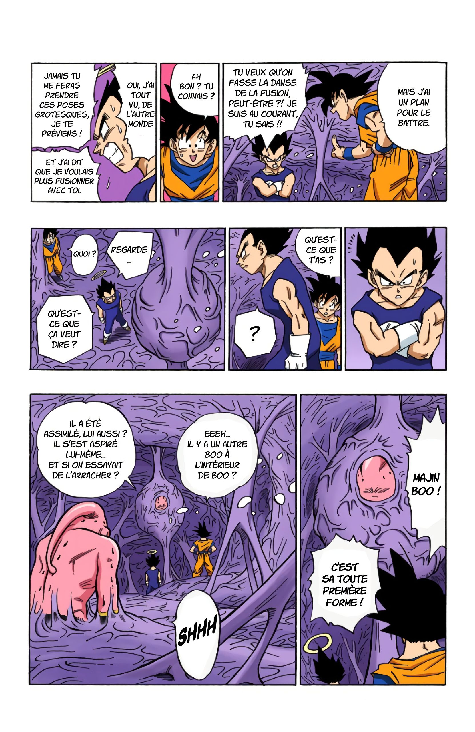 Chapitre 506 — Gokû et Végéta à l'intérieur de Boo — page 13