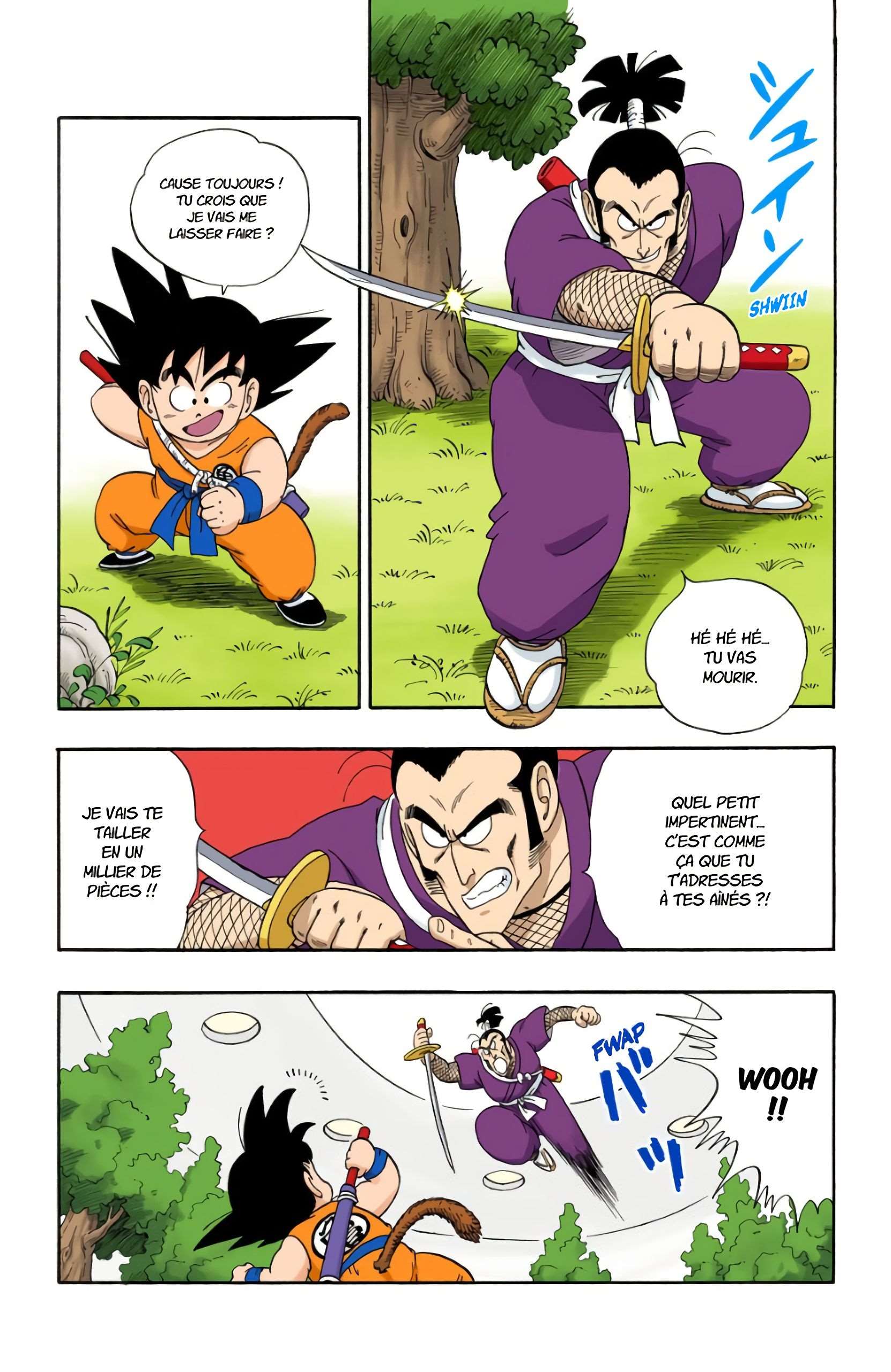 Chapitre 61 — Technique ninja ! Une riposte de quatre tatamis et demi !! — page 3