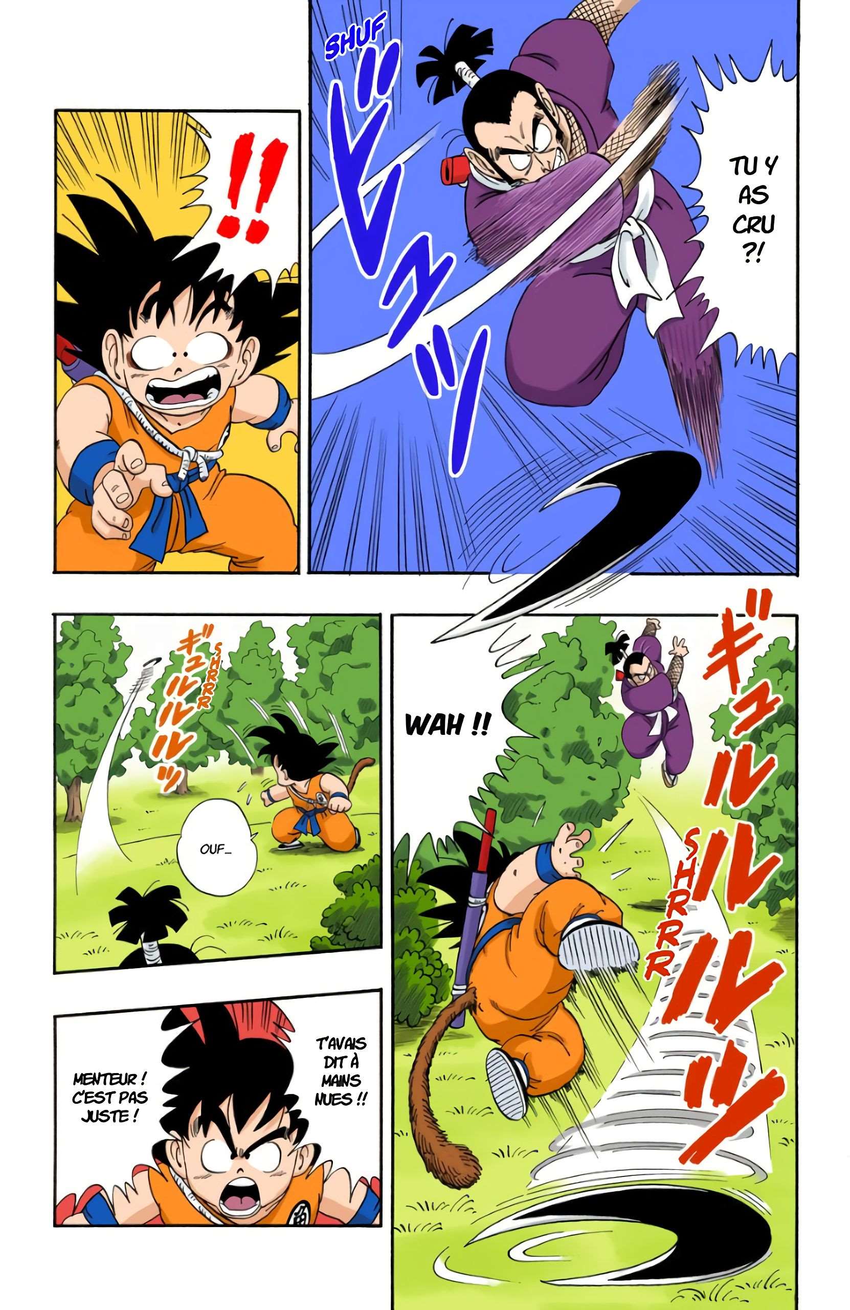 Chapitre 61 — Technique ninja ! Une riposte de quatre tatamis et demi !! — page 9