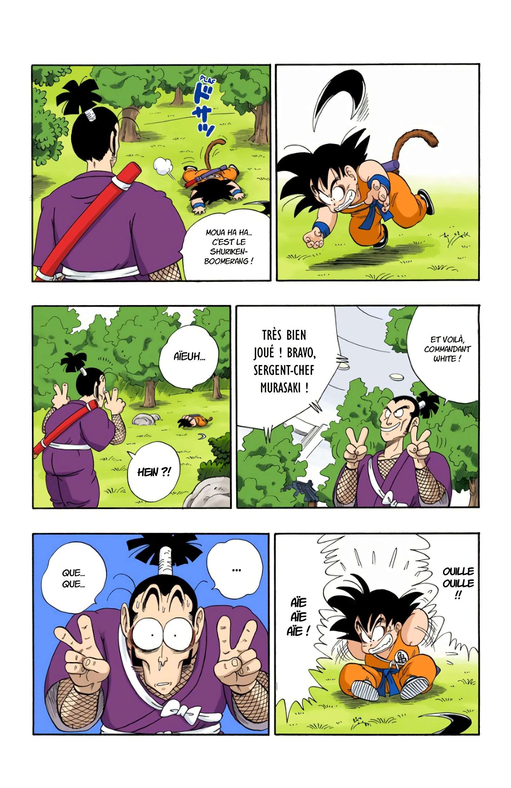 Chapitre 61 — Technique ninja ! Une riposte de quatre tatamis et demi !! — page 11